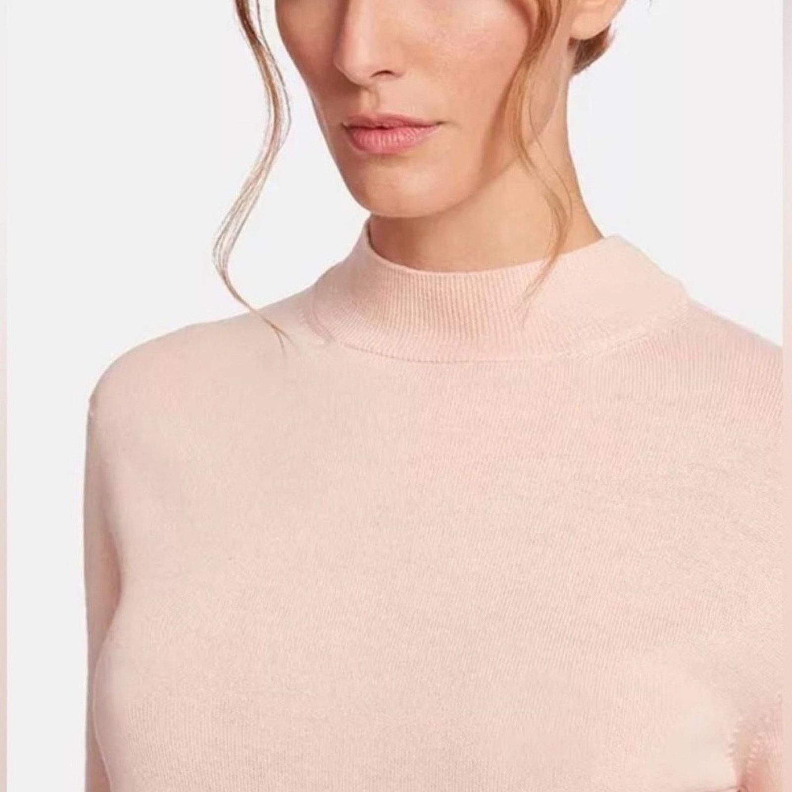 Wolford NWOT Wolford Aurora Pink Long Sleeve Sweater Open Back XS Size XS / US 0-2 / IT 36-38 - 5 Thumbnail