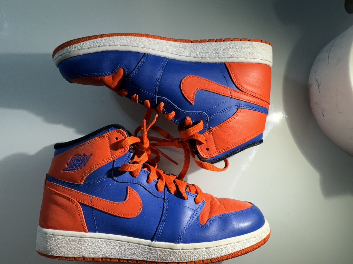 Jordan Brand Jordan 1 Retro High (GS) Kith New York Knicks Size US 6.5 / EU 39-40 - 3 Thumbnail