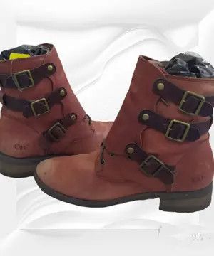 Caterpillar Caterpillar x Shontelle Leather Buckle Spat Boots Size US 6 / IT 36 - 3 Thumbnail