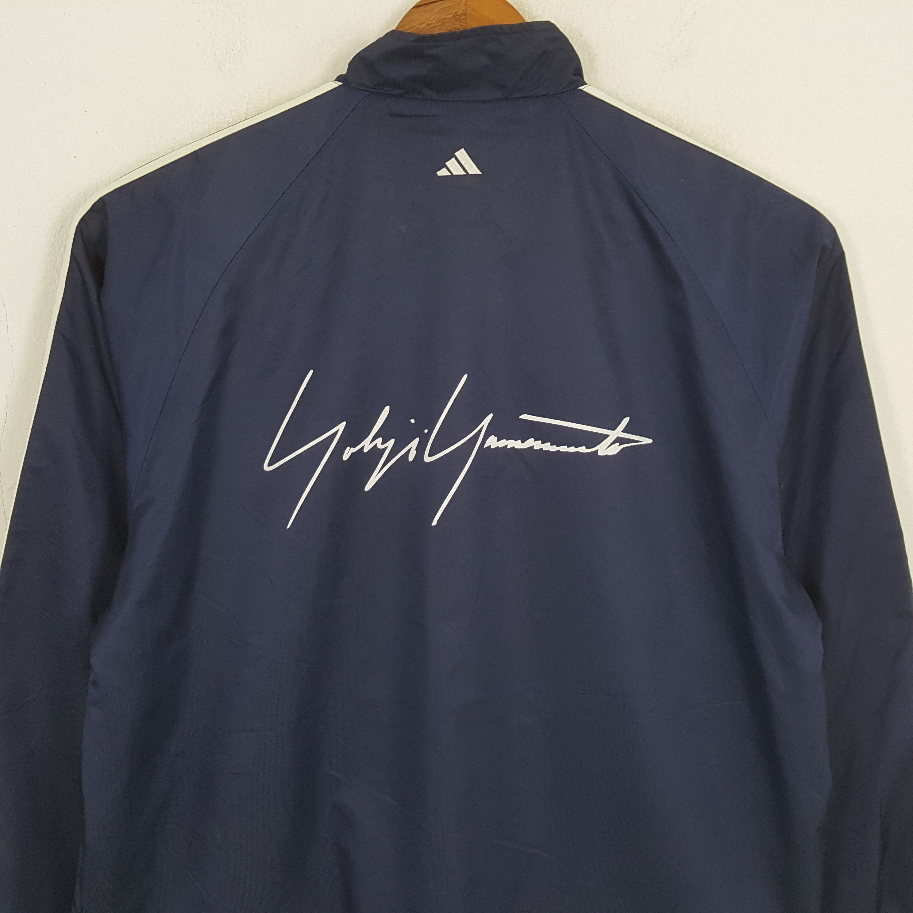 Adidas × Vintage × Yohji Yamamoto Vintage ADIDAS x YOHJI YAMAMOTO Brand Custom Sweater Size US XL / EU 56 / 4 - 2 Thumbnail