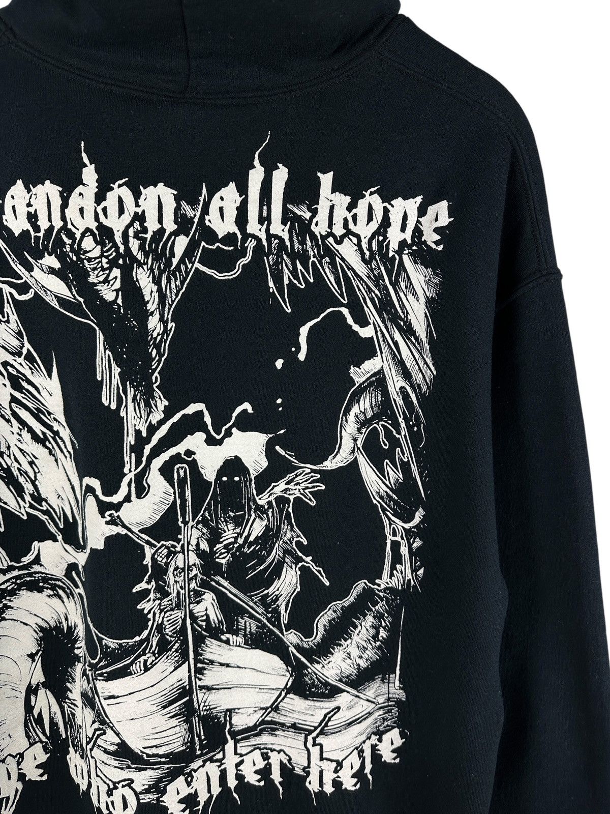 Band Tees Triverse Massacre Abandon All Hope Ye Who Enter Here Hoodie Size US M / EU 48-50 / 2 - 3 Thumbnail