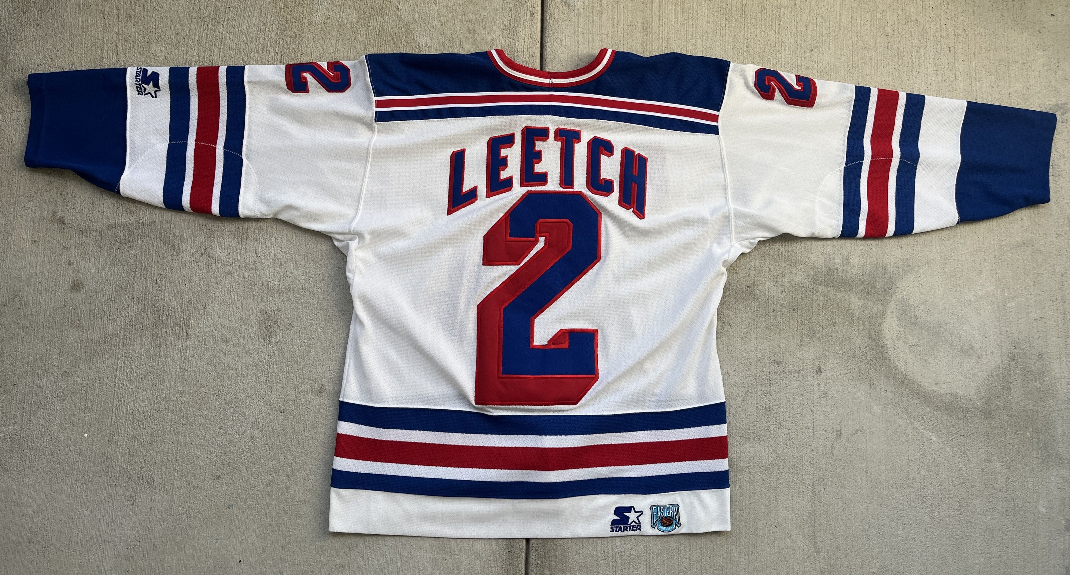 Starter Starter New York Rangers Brian Leetch Home Jersey Size US L / EU 52-54 / 3 - 3 Thumbnail