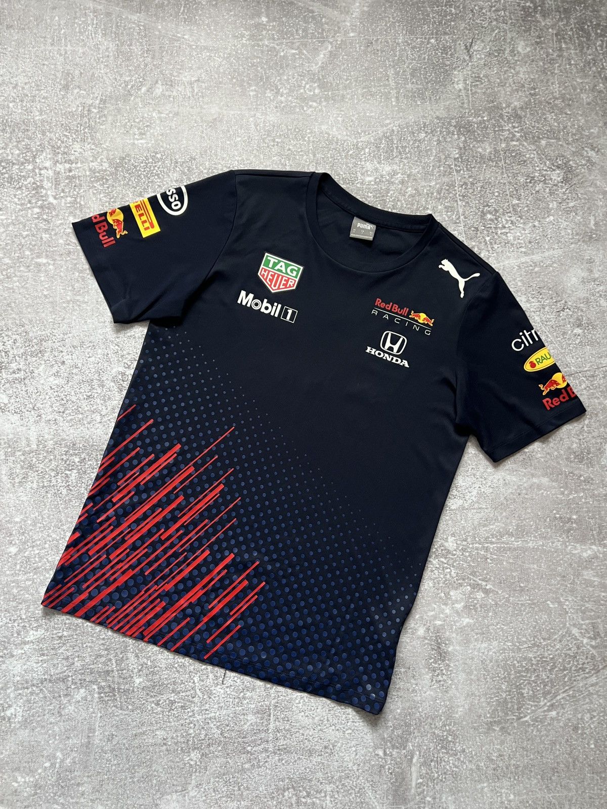 Puma Vintage Puma Racing F-1 Red Bull Boxy T-shirt S Size US S / EU 44-46 / 1 - 1 Thumbnail