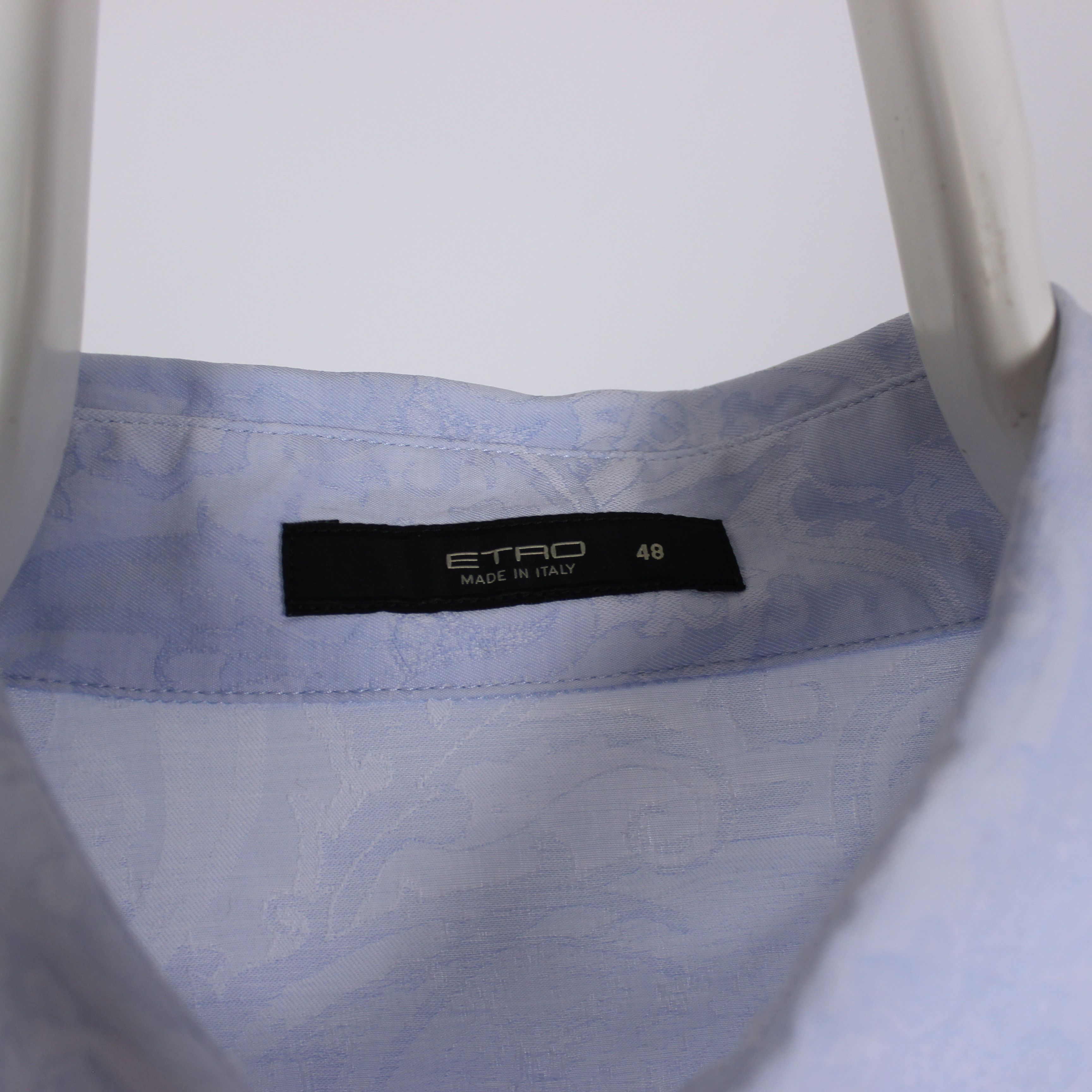 Etro Etro shirt men striped S M monogram cotton button Ups Size US S / EU 44-46 / 1 - 5 Thumbnail