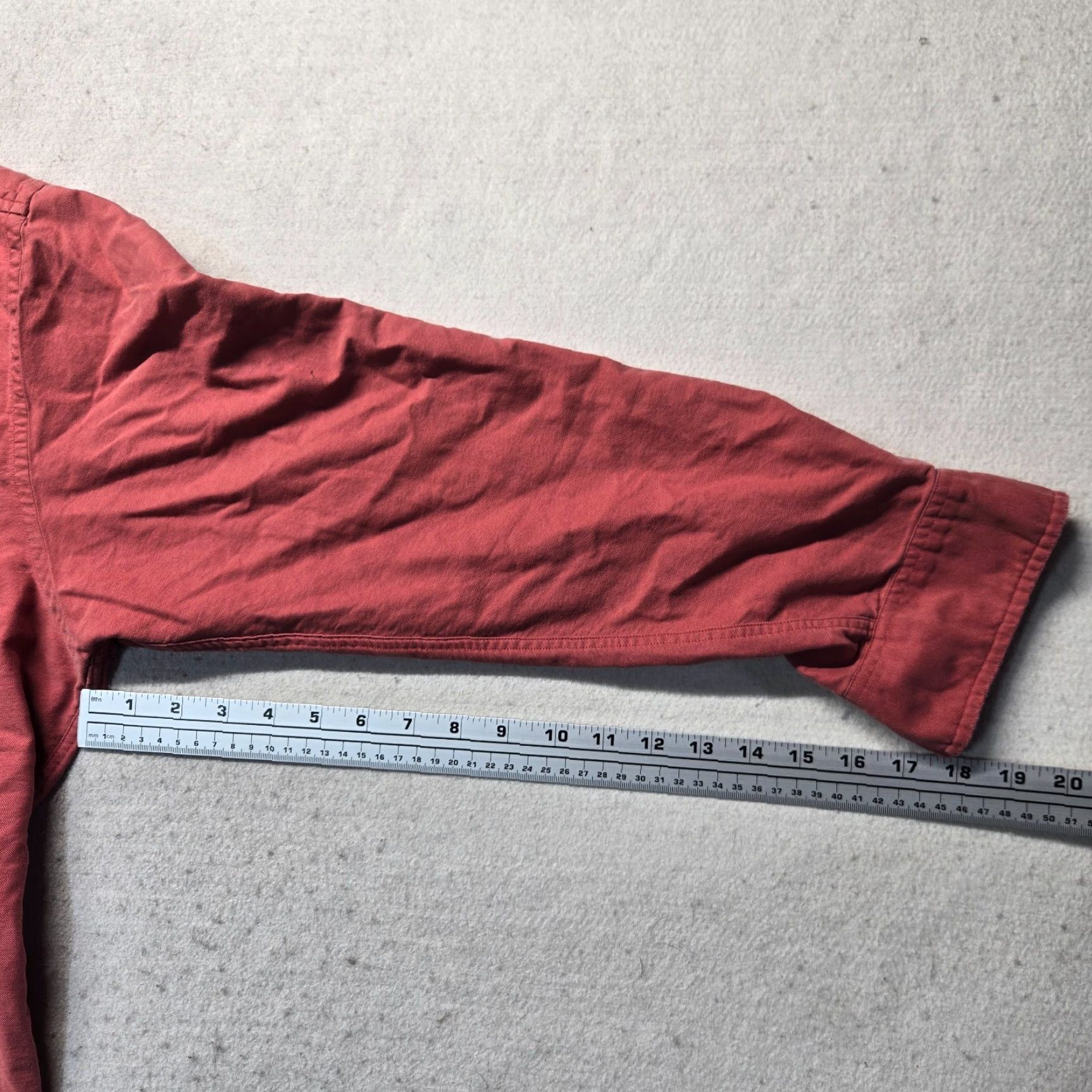 Club Room Club Room Shirt Men Adult Size S Red Solid Button-Up Long Sleeve Casual Button-Down Collar Button-Up Shirt Mens Size US S / EU 44-46 / 1 - 5 Thumbnail