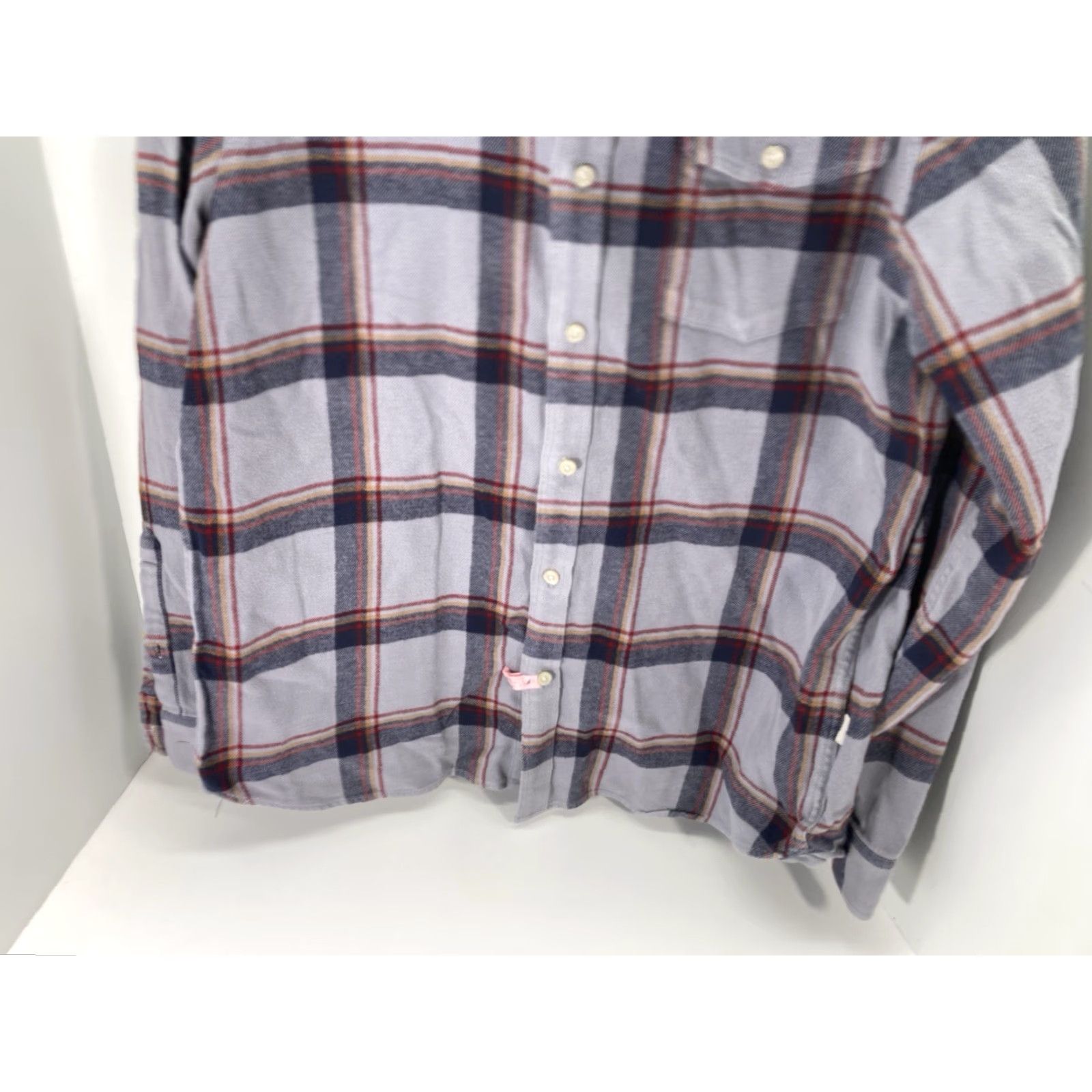The North Face The North Face Shirt Men Large Gray Plaid Flannel Button Long Sleeve Heavy Size US L / EU 52-54 / 3 - 3 Thumbnail