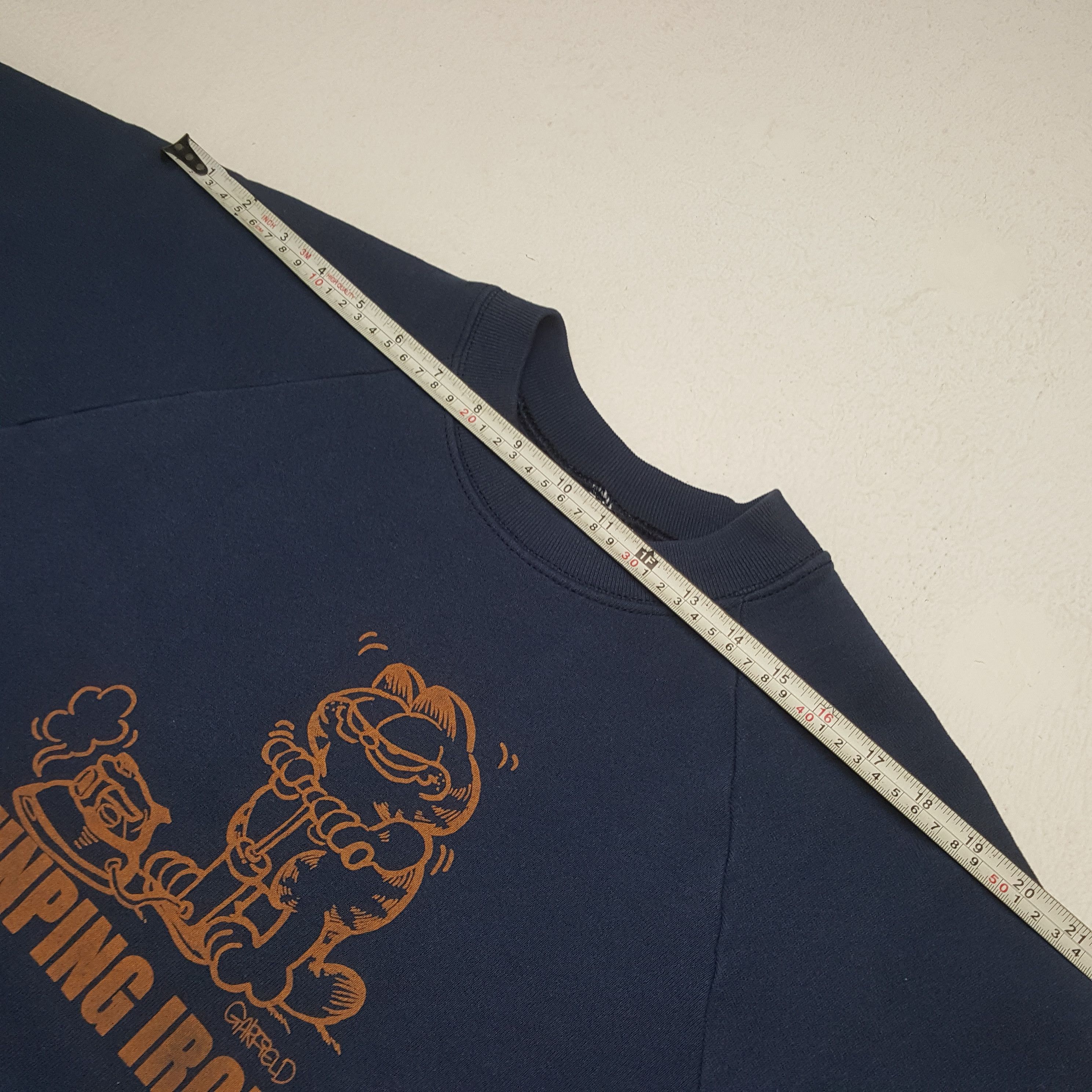 Fruit Of The Loom × Japanese Brand × Vintage Vintage PUNPING IRON Japanese Brand Sweatshirt C290N14 Size US S / EU 44-46 / 1 - 6 Thumbnail