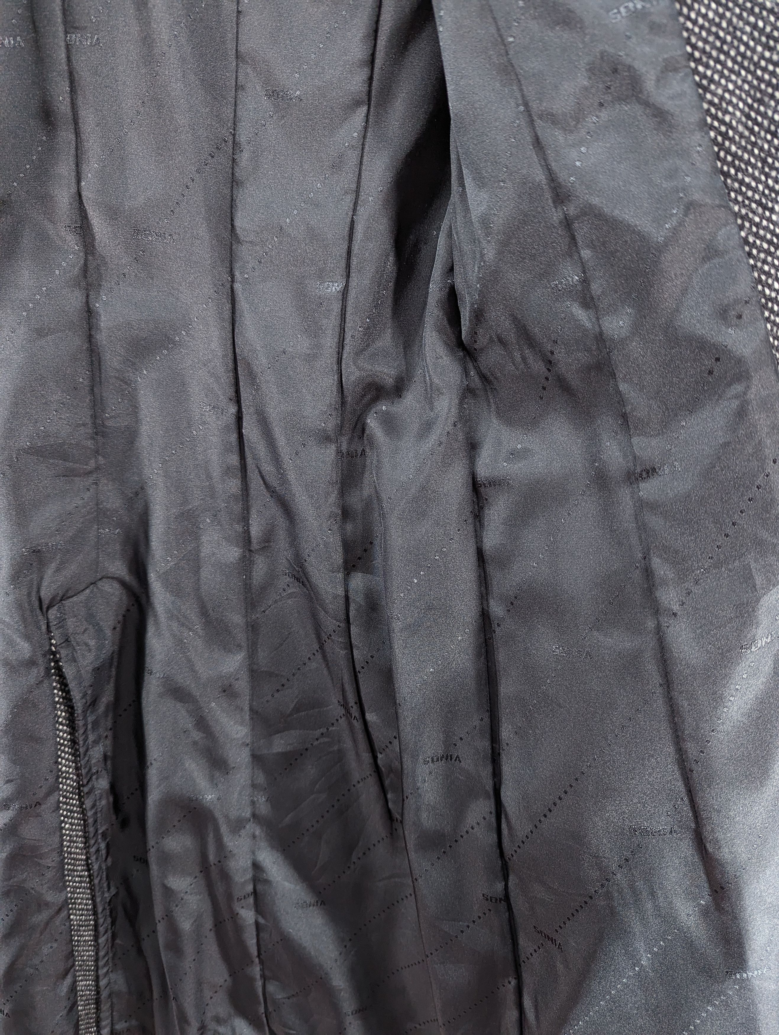 Sonia Rykiel Sonia By Sonia Rykiel Wool Coat Jacket Size XS / US 0-2 / IT 36-38 - 9 Thumbnail