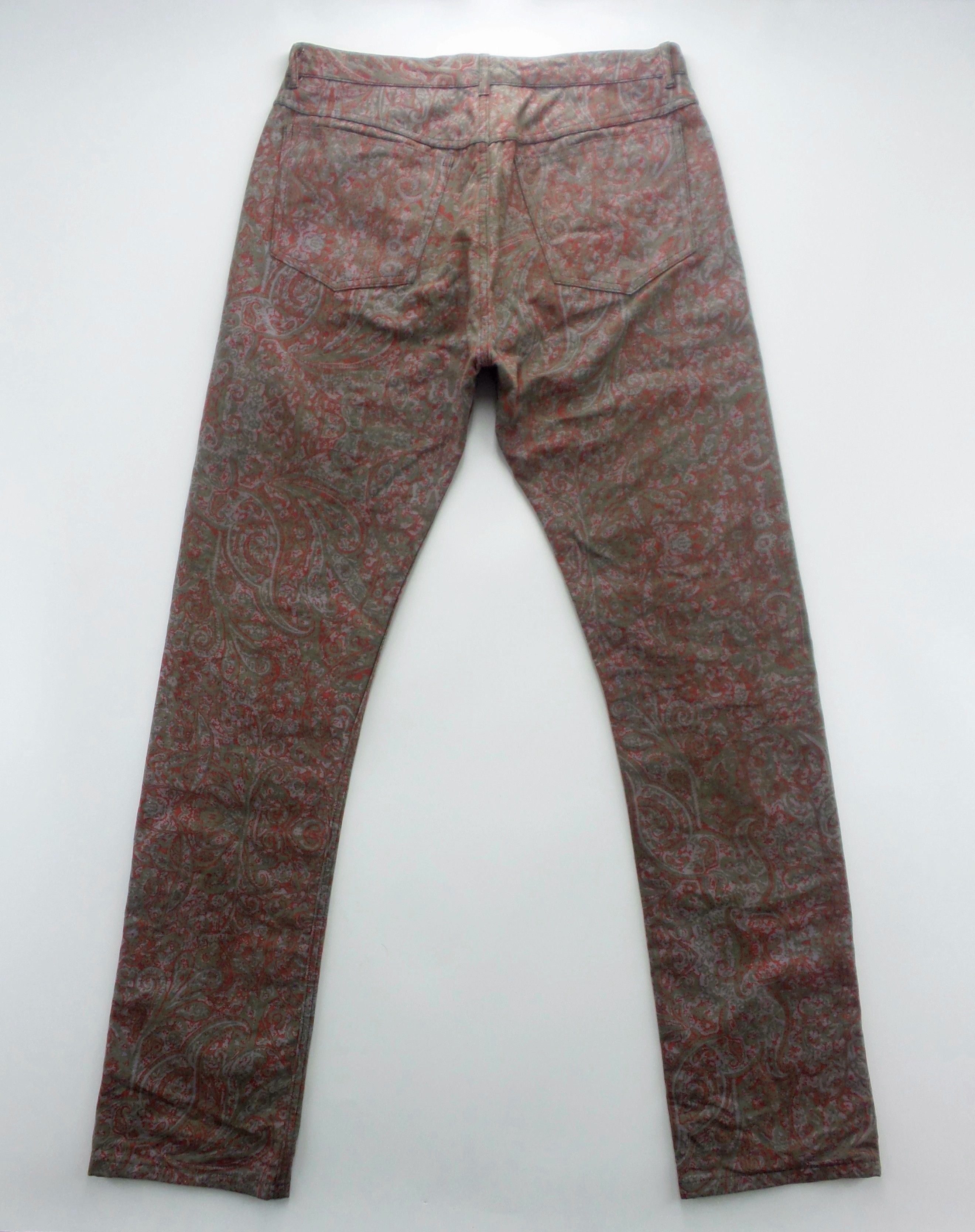 A.P.C. A.P.C. Paisley Design Jeans W30xL43.5 Size US 32 / EU 48 - 8 Thumbnail