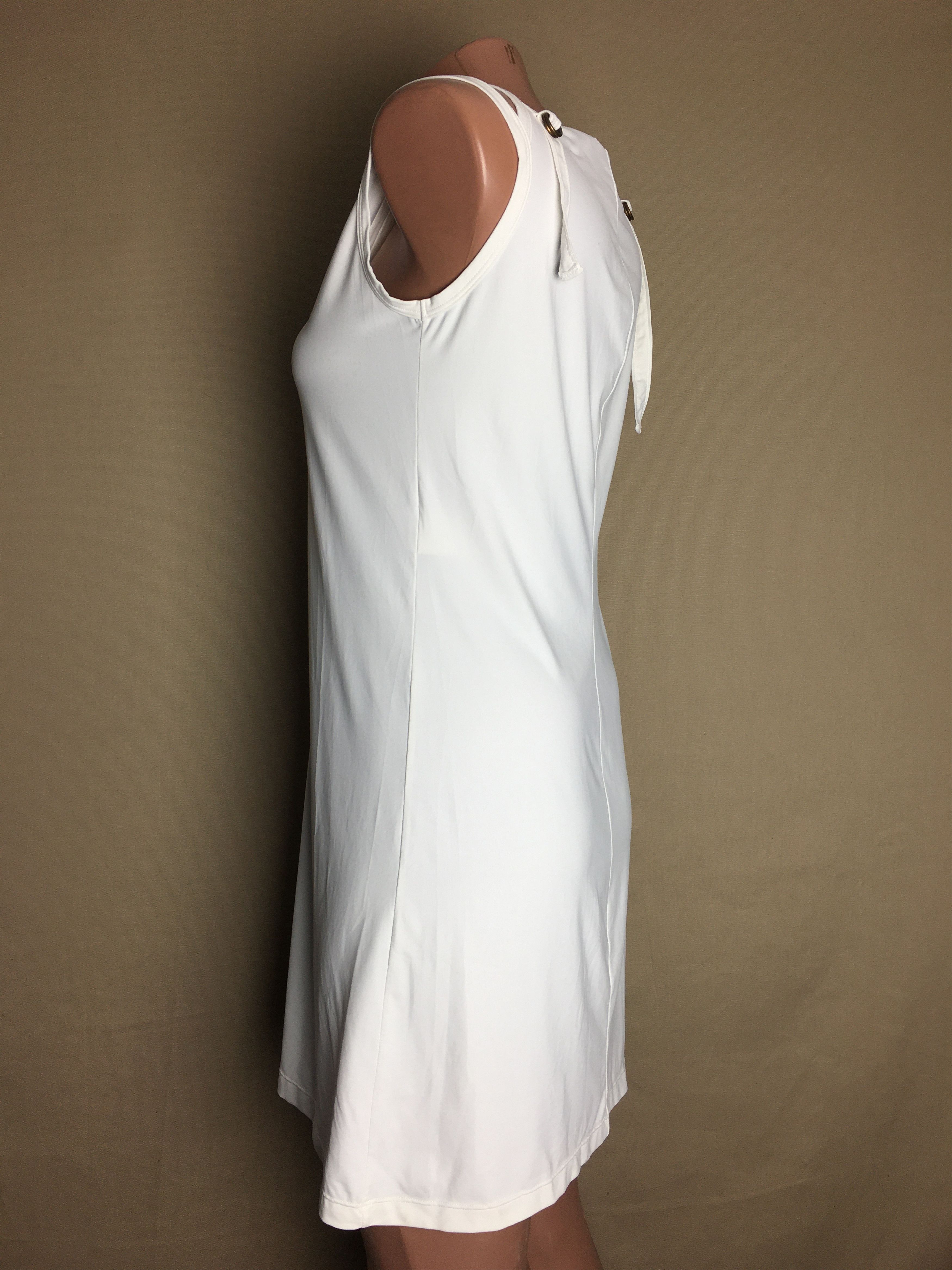 Marithe + Francois Girbaud Marithe Francois Girbaud White Designer Midi Dress EU36 US5 Size M / US 6-8 / IT 42-44 - 4 Thumbnail