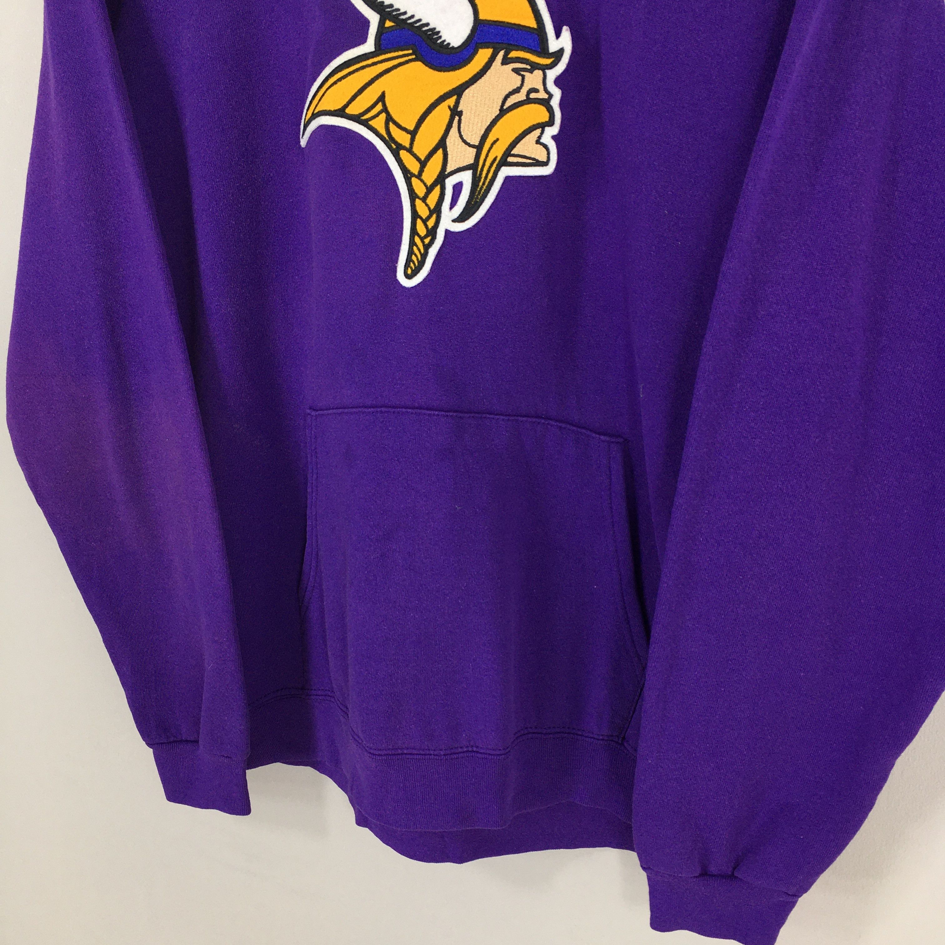 NFL Vintage Minnesota Vikings NFL Rugby Purple Hoodie Large Size US L / EU 52-54 / 3 - 4 Thumbnail