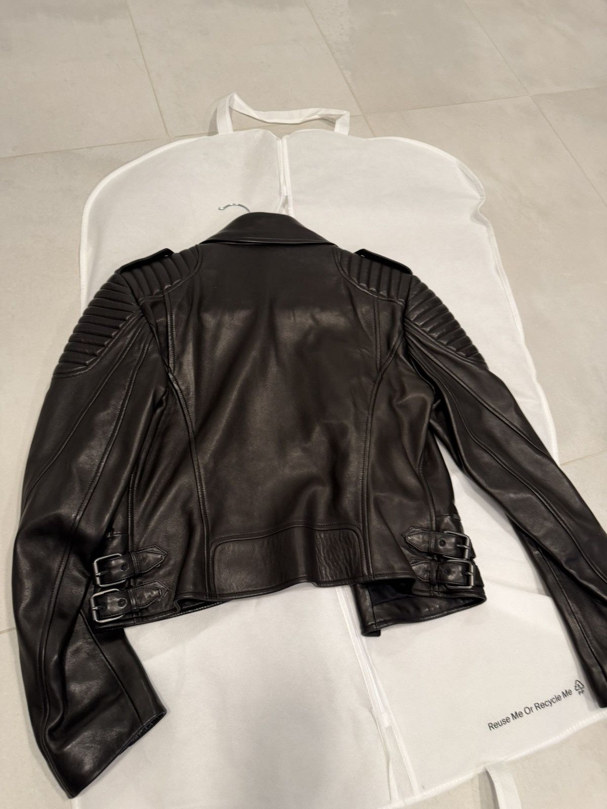 Tom Ford TOM FORD Leather Jacket Sz 42 Size M / US 6-8 / IT 42-44 - 11 Thumbnail