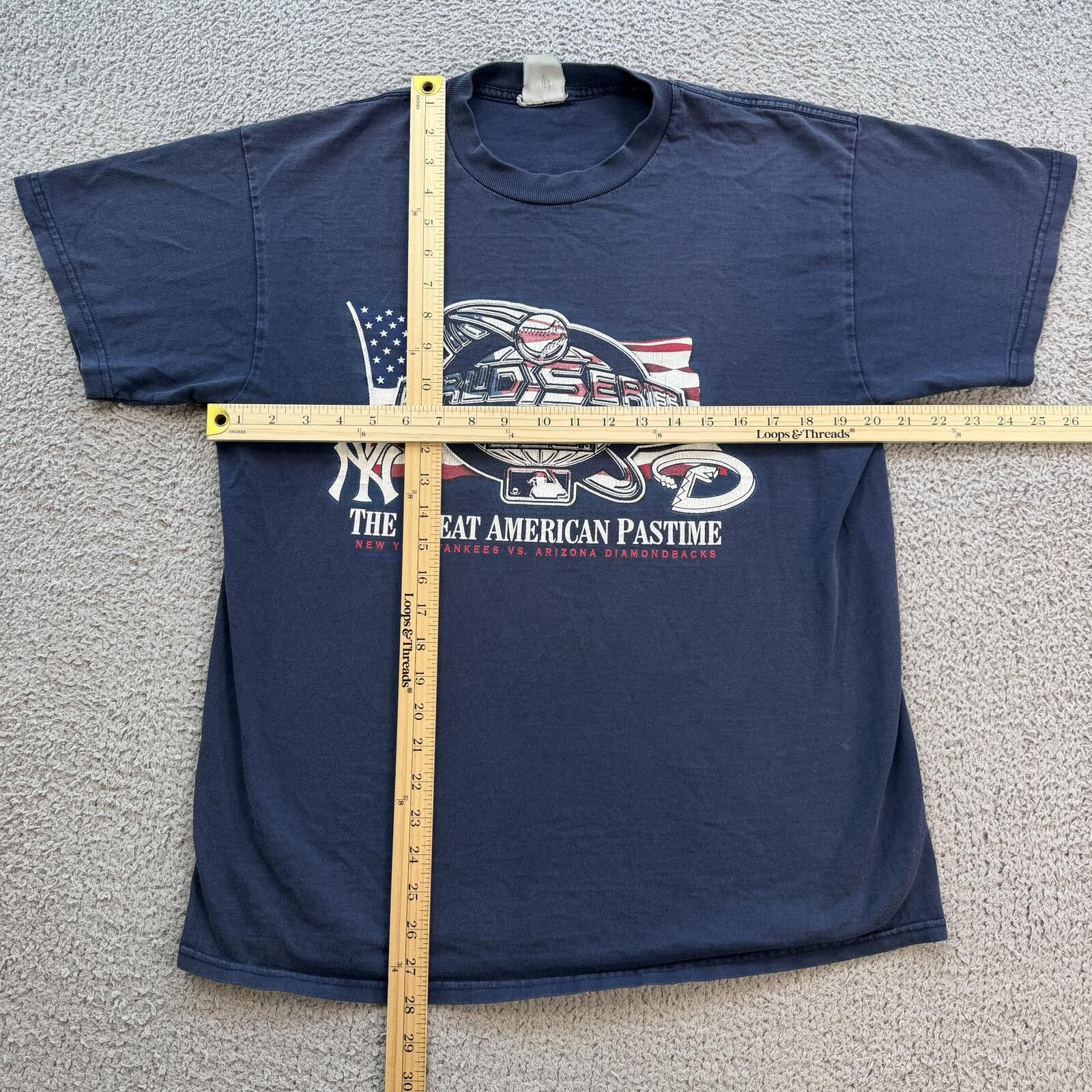 Other Vintage 2001 New York Yankees World Series T Shirt Size US L / EU 52-54 / 3 - 3 Thumbnail