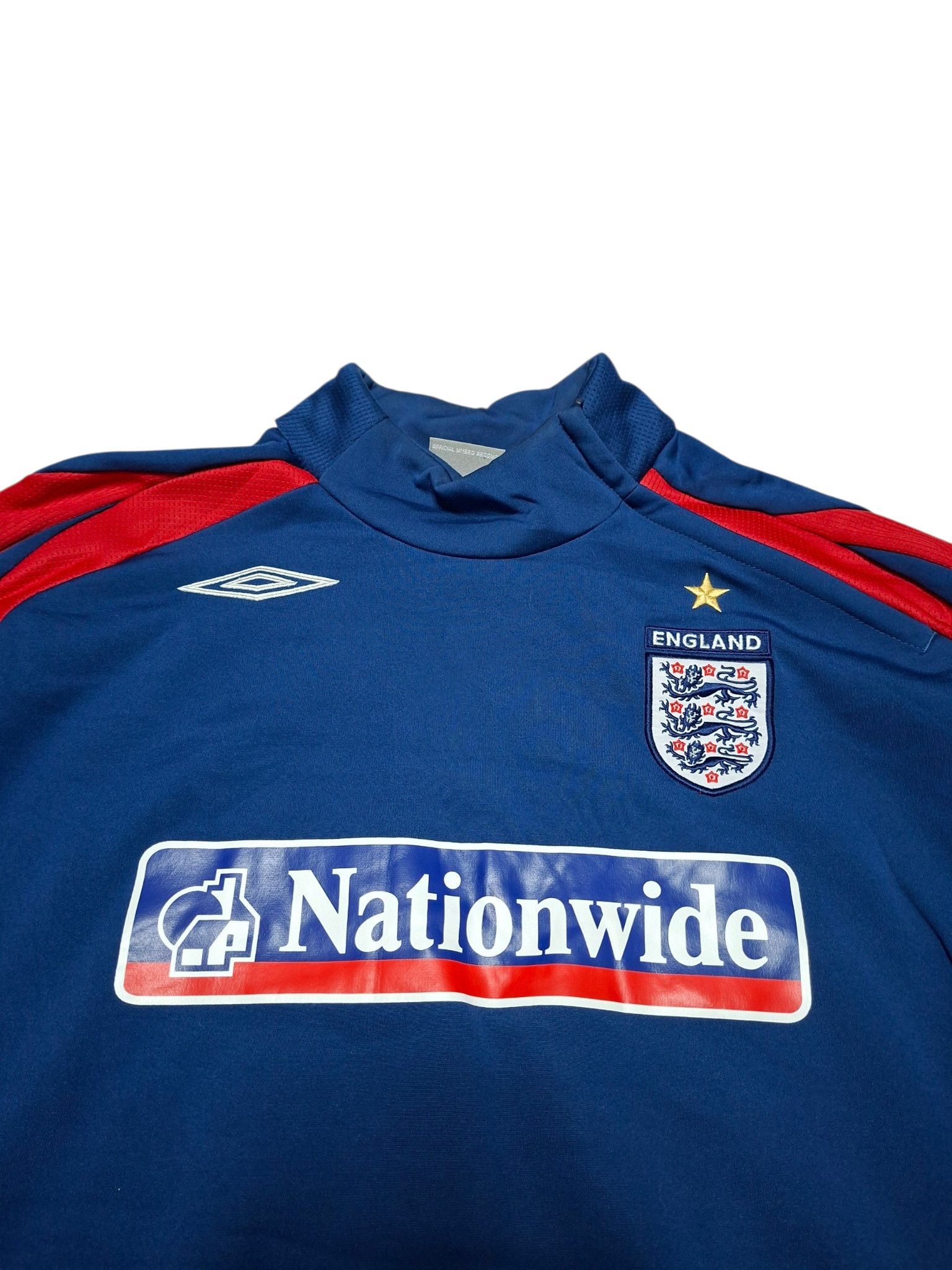 Umbro ENGLAND UMBRO NATIONWIDE VINTAGE SOCCER SWEATSHIRT Size US XL / EU 56 / 4 - 2 Thumbnail