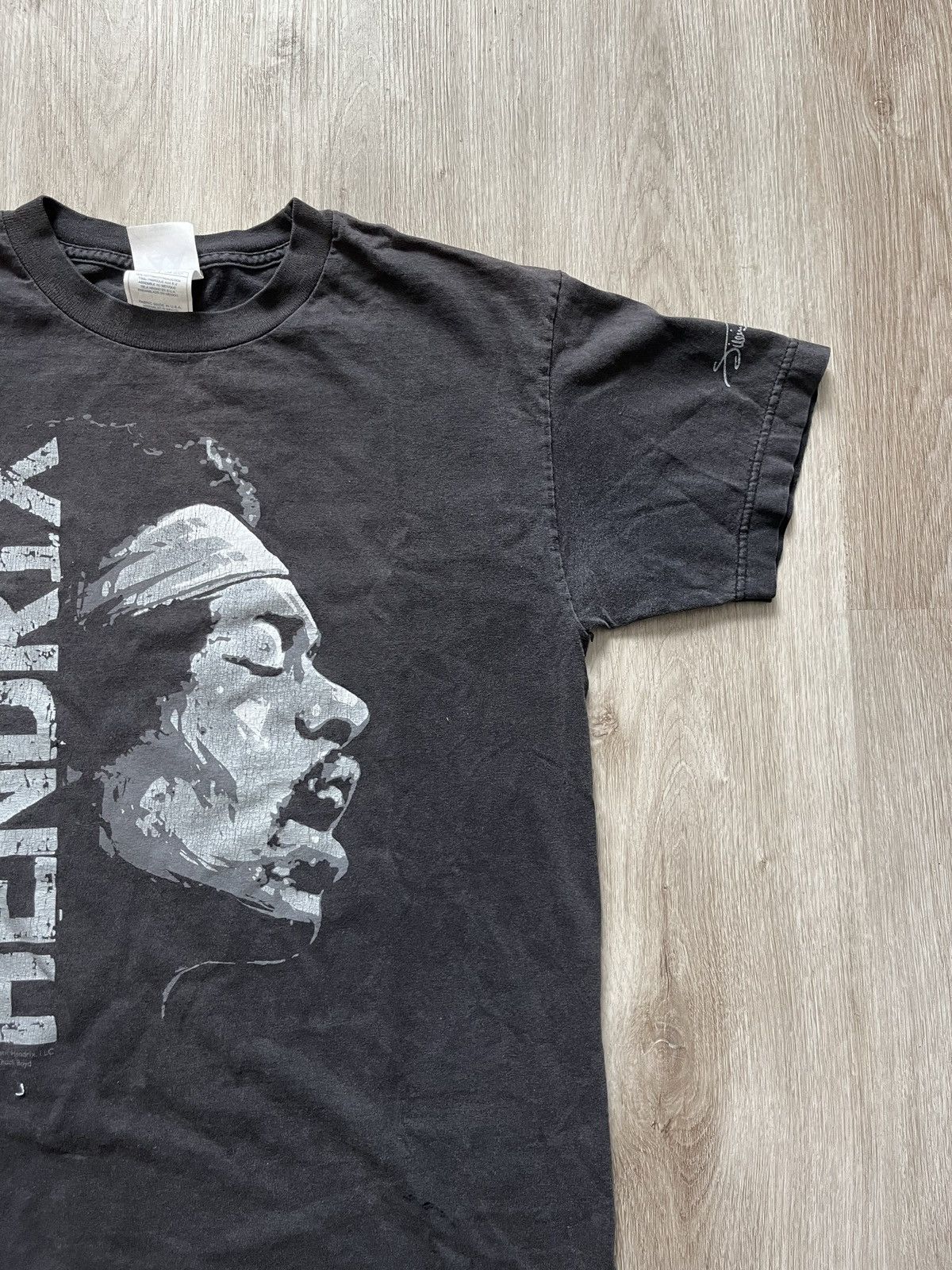 Vintage Vintage 2004 Jimi Hendrix Signature T-shirt Size US S / EU 44-46 / 1 - 4 Thumbnail