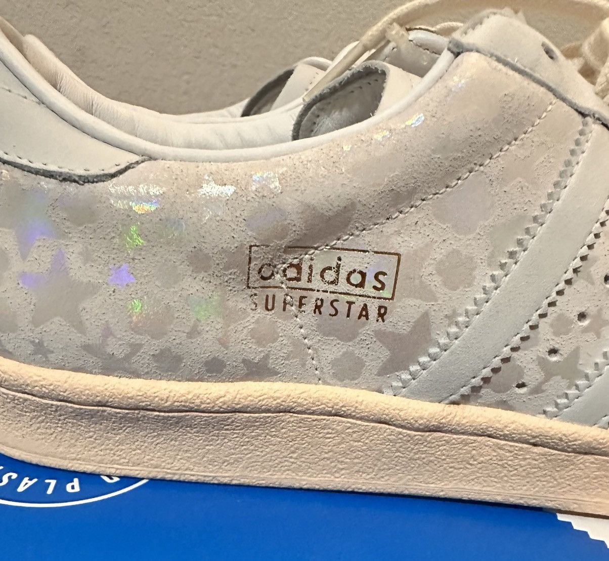 Adidas Adidas Superstar Vintage - White/Metallic Gold Size US 9.5 / EU 42-43 - 7 Thumbnail