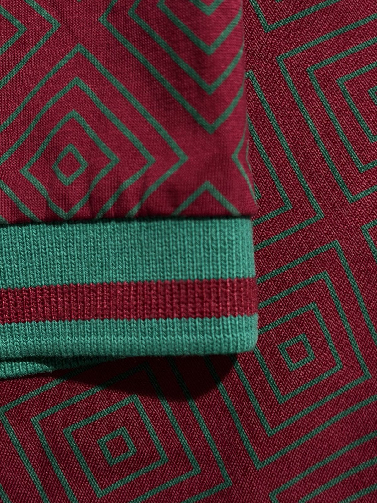 Vintage Vintage 90s Par Four Polo Shirt Mens Medium Geometric Golf Size US M / EU 48-50 / 2 - 4 Thumbnail