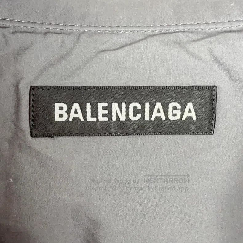Balenciaga Balenciaga size 39 Solid Color Collar Back Logo Printed Si Size US M / EU 48-50 / 2 - 4 Thumbnail