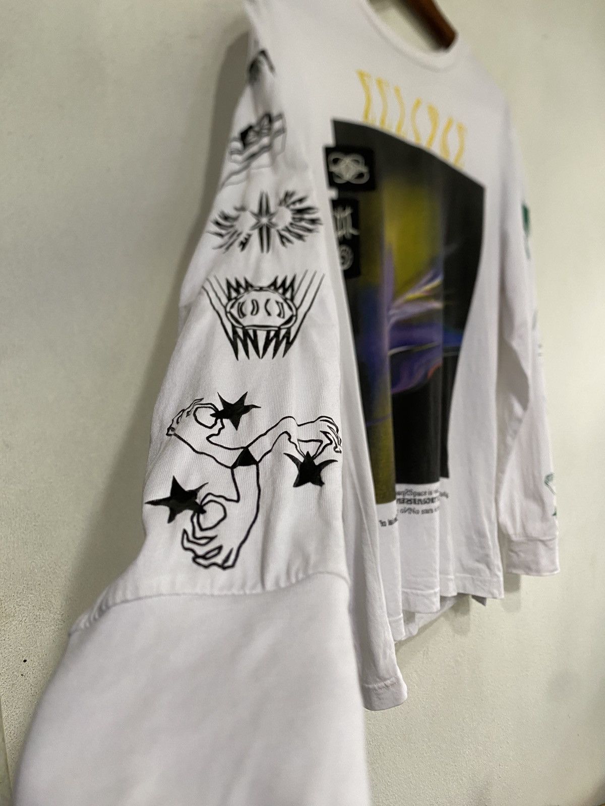 Diesel × Japanese Brand Diesel Long Sleeve T Shirt Big Logo Size US XS / EU 42 / 0 - 5 Thumbnail