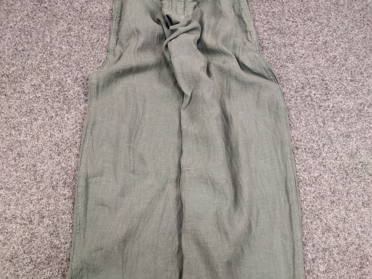 OSKA Oska Germany Design Linen pistachio color Light Baggy Pants Size 32" / US 10 / IT 46 - 8 Thumbnail