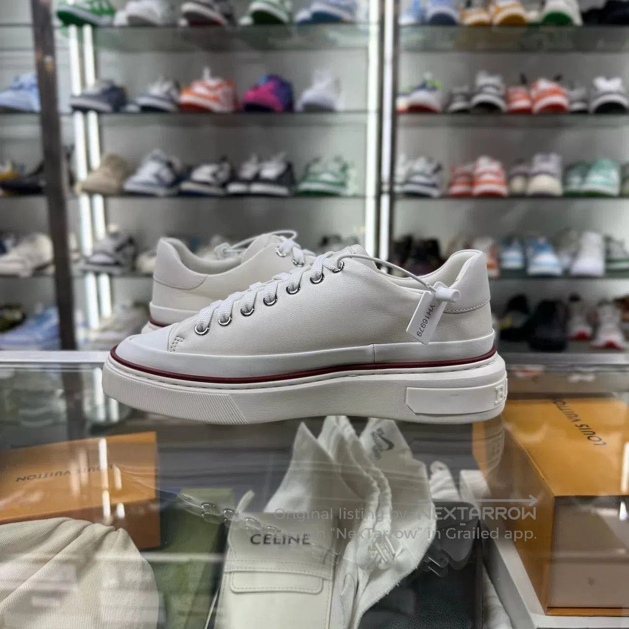Bally white canvas shoes by bally us size 6. Size US 6 / IT 36 - 3 Thumbnail