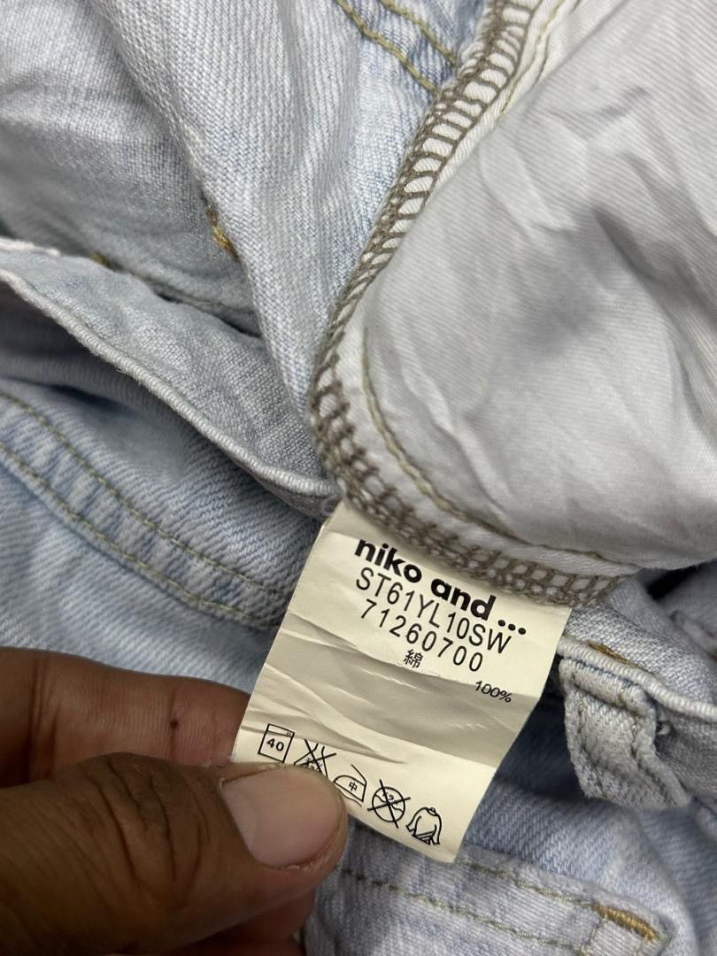 If Six Was Nine 💥Niko And 💥 Distress Denim Niko And Patchwork 💥 Size US 30 / EU 46 - 6 Thumbnail