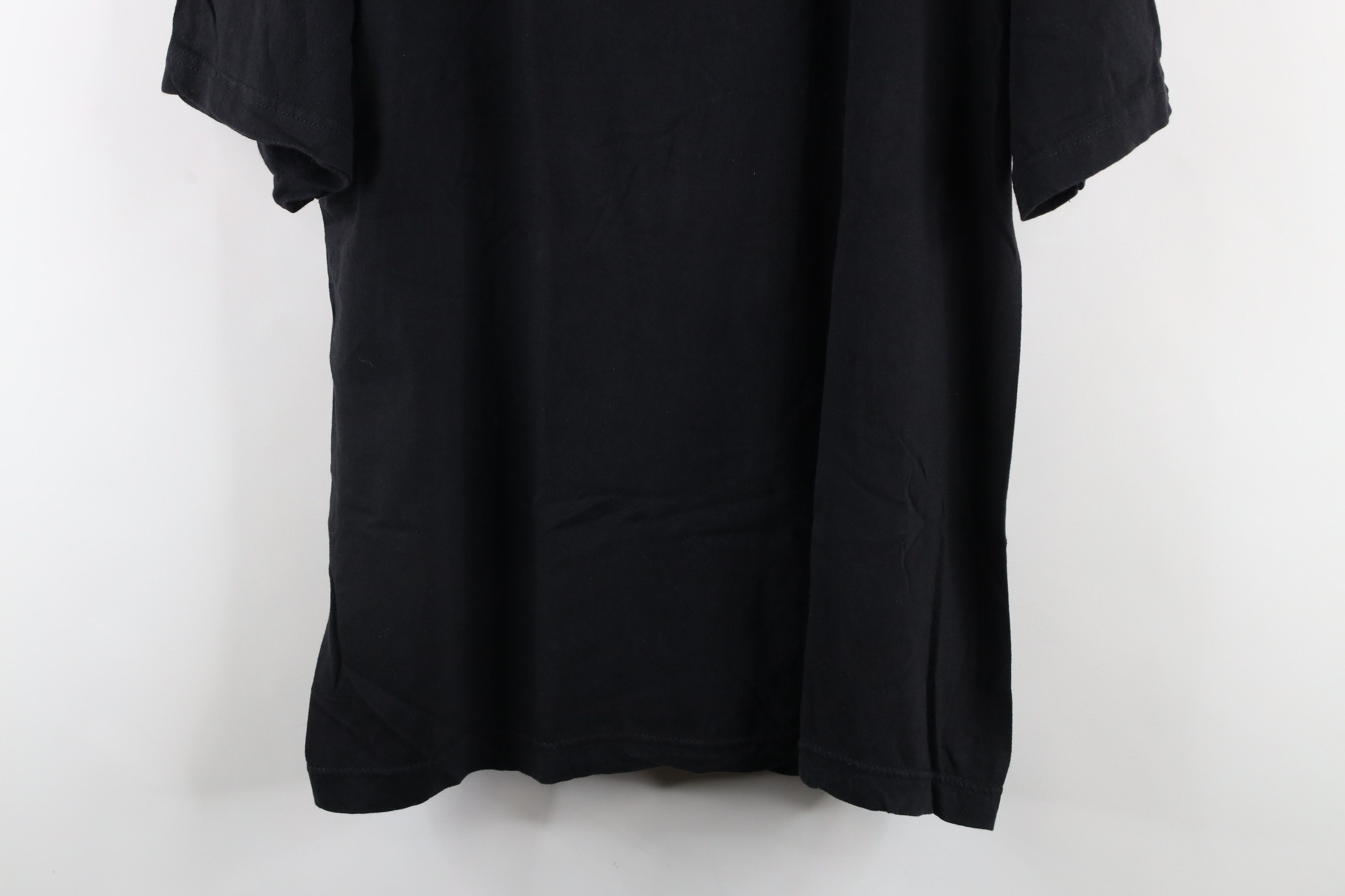Vintage Vintage 90s Streetwear Short Sleeve T-Shirt Black Cotton Size US XXL / EU 58 / 5 - 3 Thumbnail