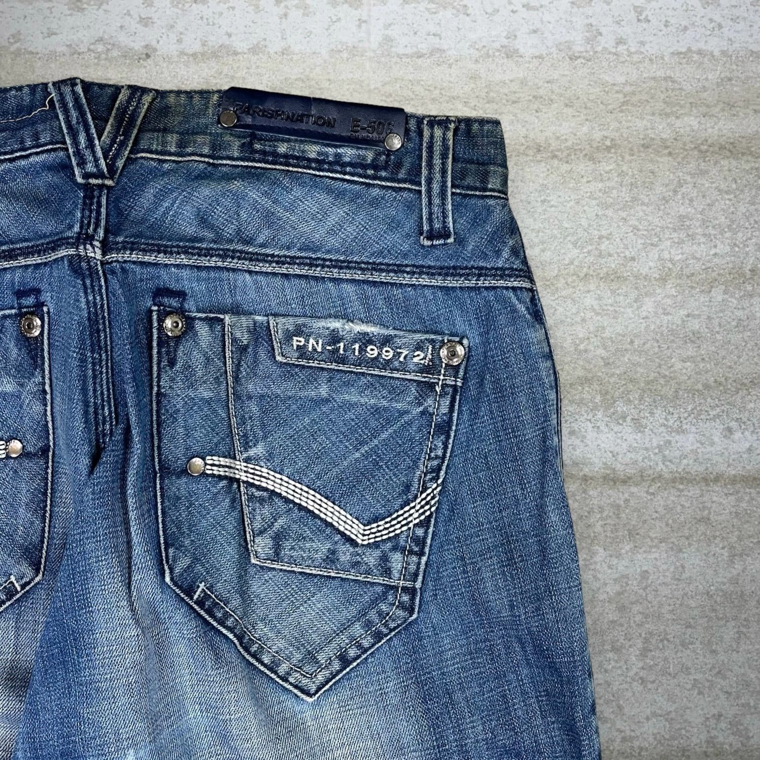 Vintage Vintage Y2K Parish Skate Jeans 32x30 Relaxed Fit Medium Wash Size US 32 / EU 48 - 3 Thumbnail