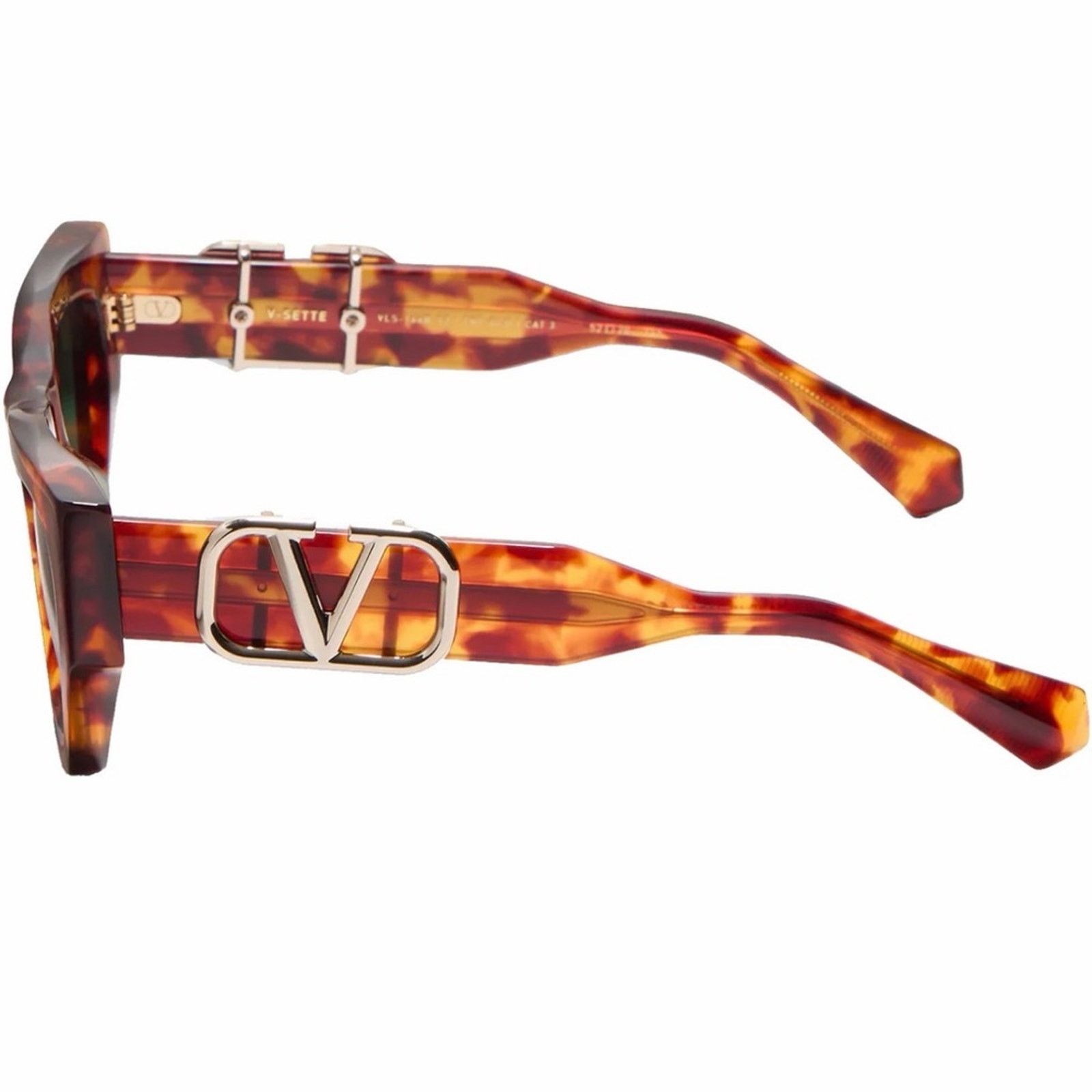 Valentino New Valentino Tortoise Sunglasses V SETTE VLS 166B Authentic Size ONE SIZE - 3 Thumbnail