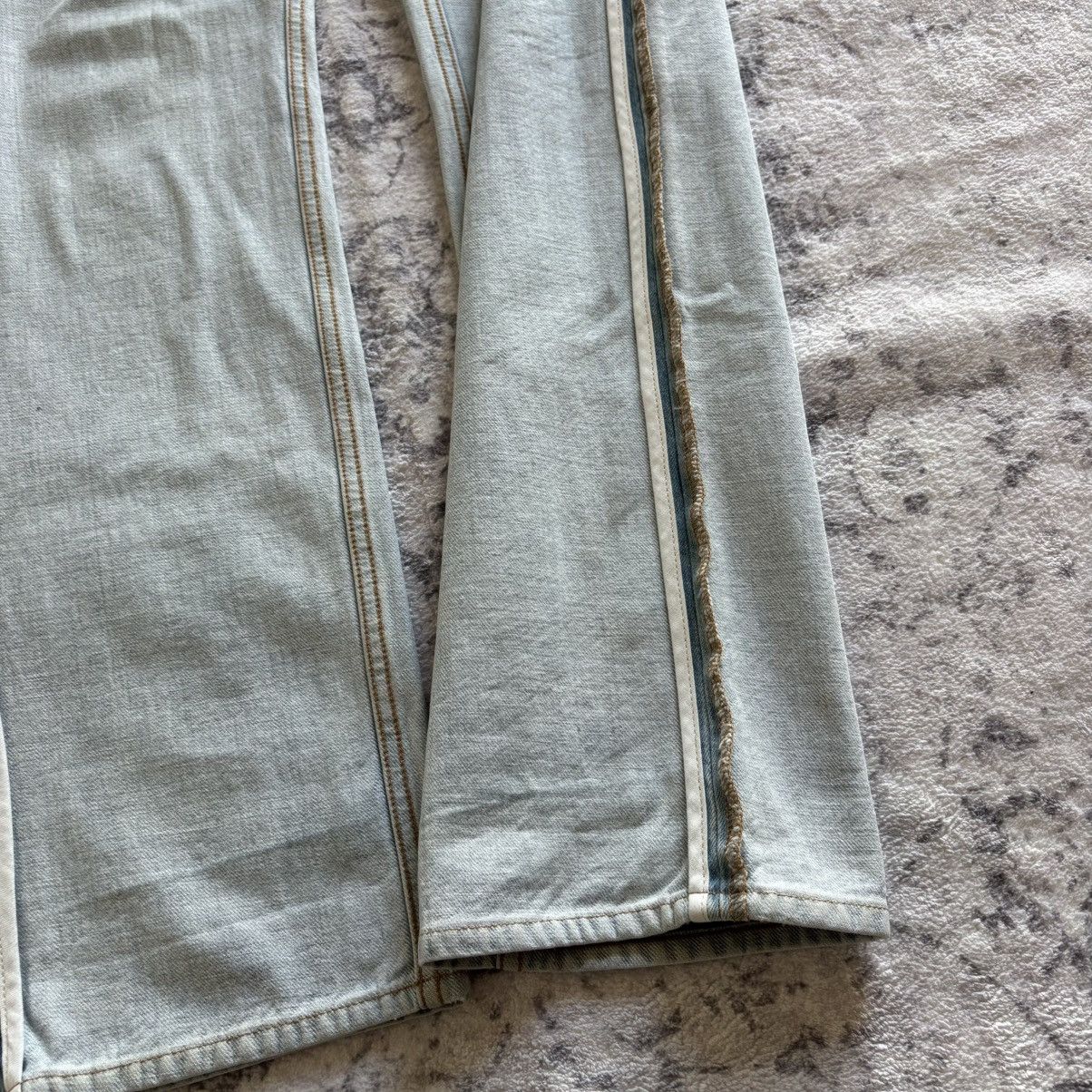 Helmut Lang Helmut Lang Reversible Inside Out Denim Jeans Blue | Size 30 Size US 30 / EU 46 - 2 Thumbnail