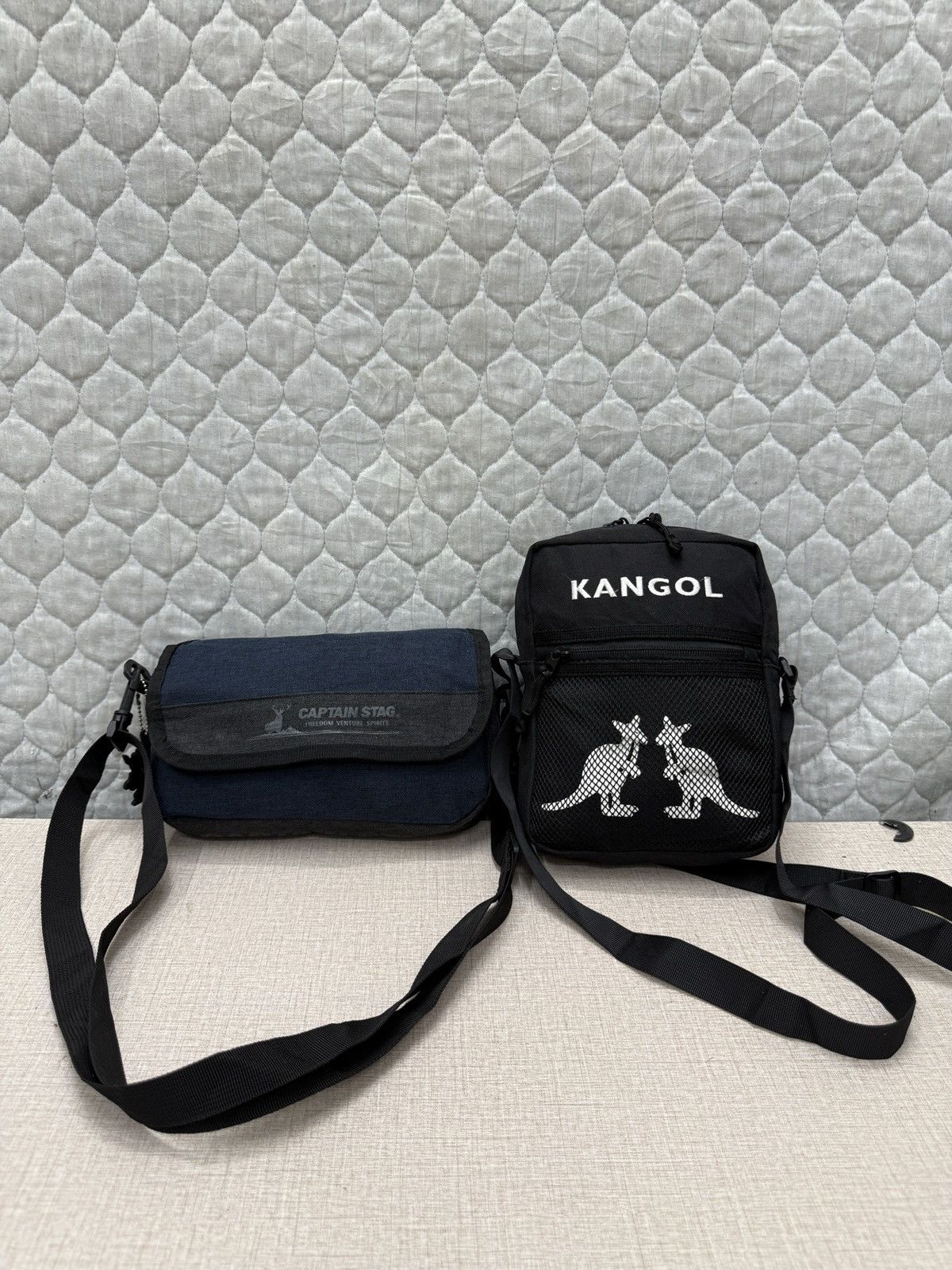 Hypebeast 🔥🔥🔥ARCHIVE CAPTAIN STAG & KANGOL SLING BAG Size ONE SIZE - 1 Thumbnail