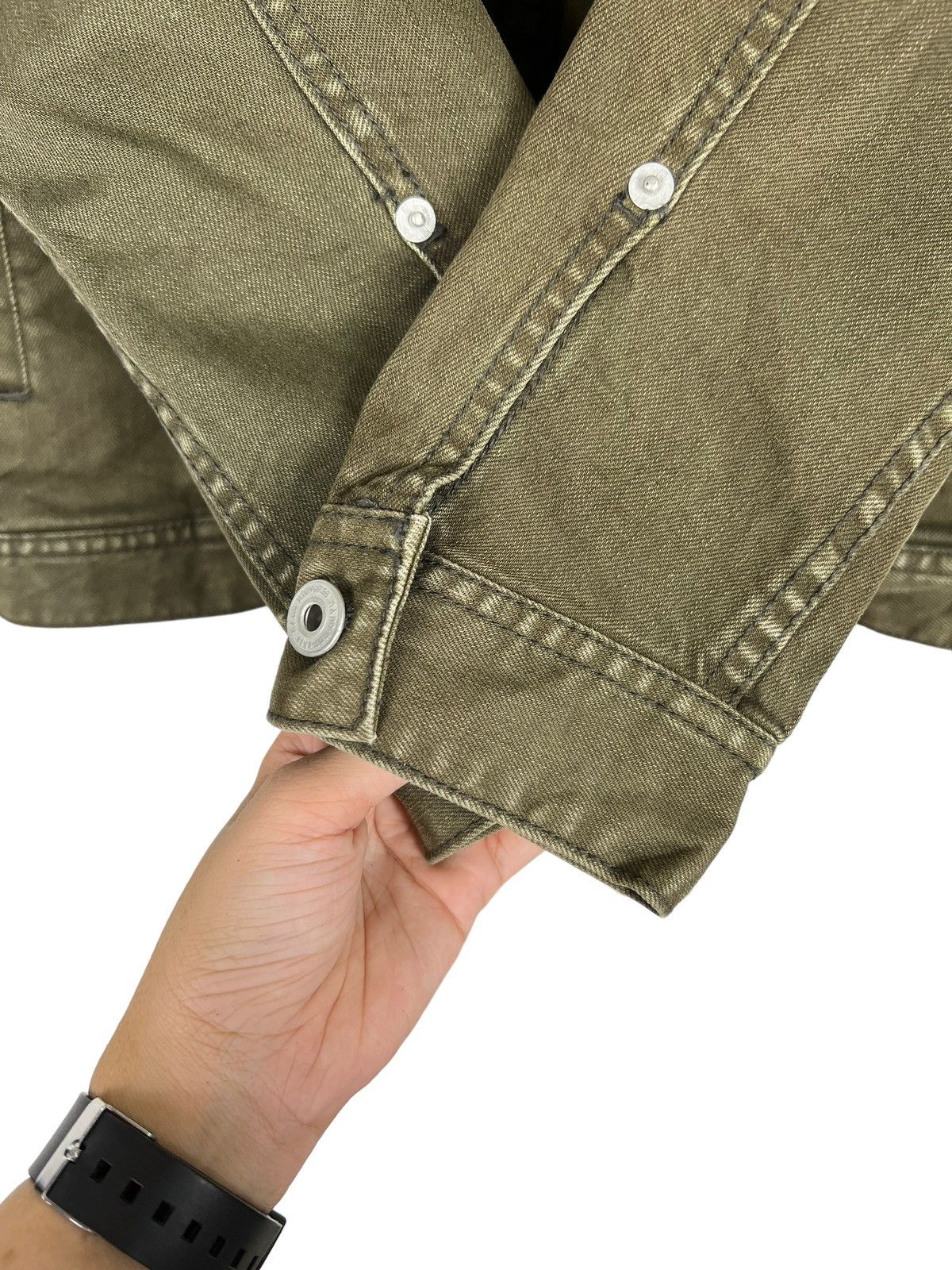 NANO universe 🔥 NANO UNIVERSE MOLESKIN TRUCKER JACKET Size US S / EU 44-46 / 1 - 12 Thumbnail