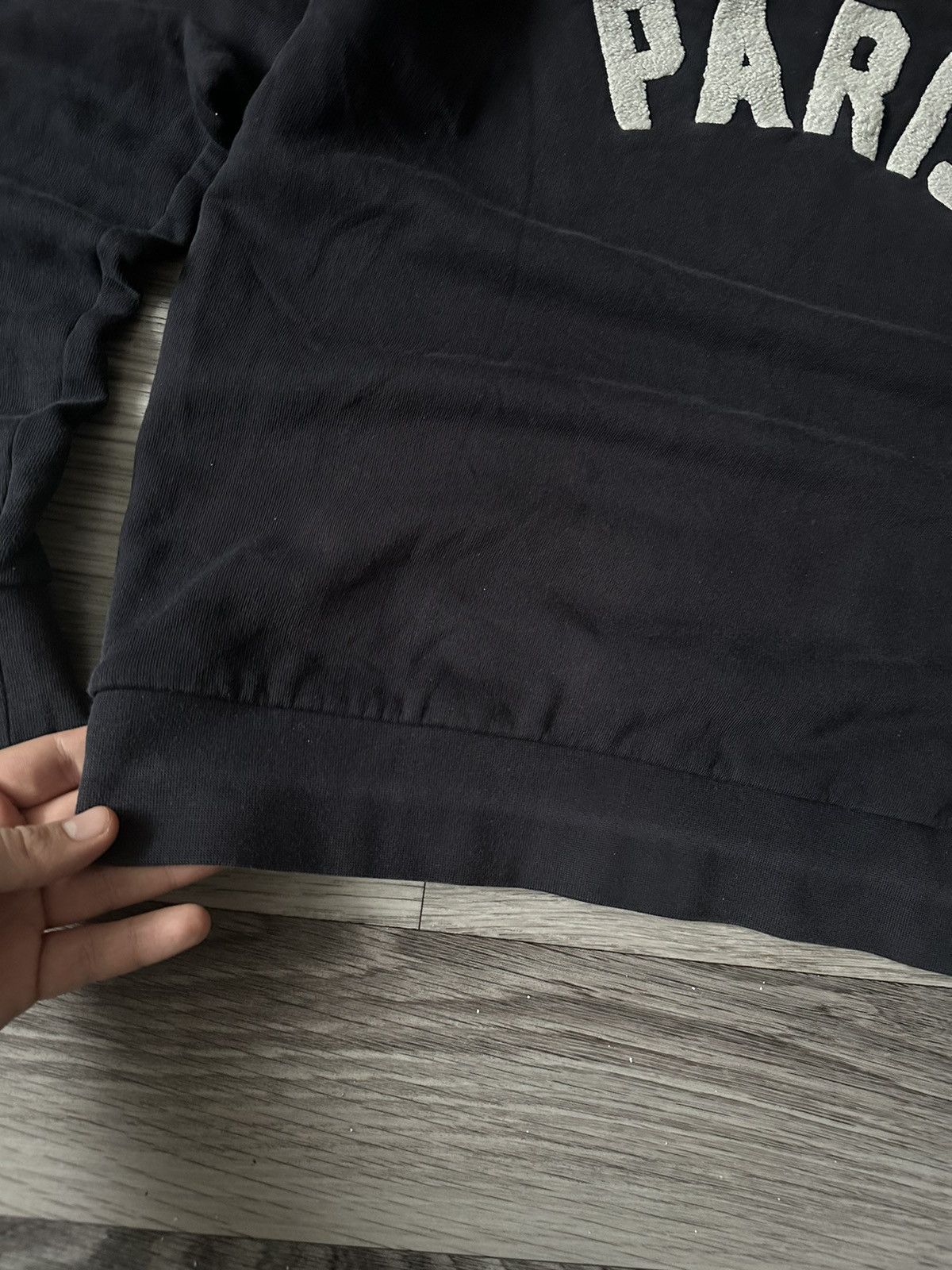 Sandro Sandro Paris Centre Big Logo Blue Sweatshirt hype Size US S / EU 44-46 / 1 - 8 Thumbnail