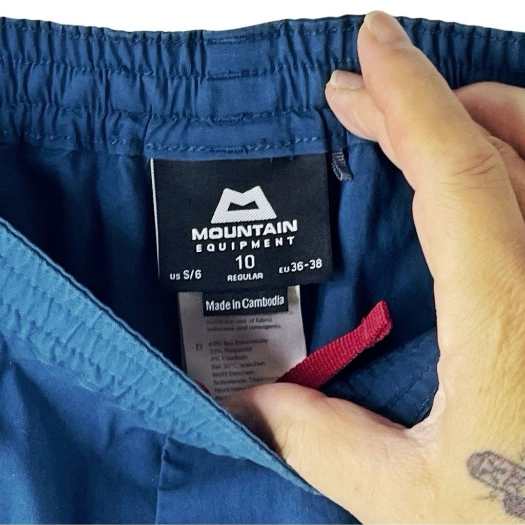 Mountain Equipment MOUNTAIN EQUIPMENT Women Blue Baggy Tapered Outdoor PantsS/6 Size 28" / US 6 / IT 42 - 3 Thumbnail