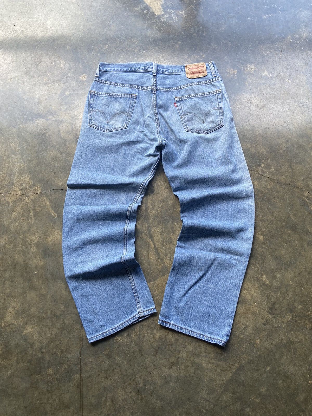 Levi's × Vintage Vintage Y2K Nicely Faded Levis 505 Blue Jeans 36x30 Size US 36 / EU 52 - 4 Thumbnail