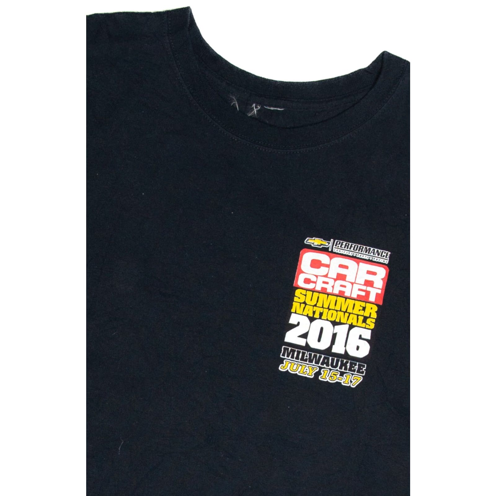 Vintage VINTAGE Car Craft Summer Nationals 2016 Milwaukee T-Shirt XL Black Size US XL / EU 56 / 4 - 3 Thumbnail