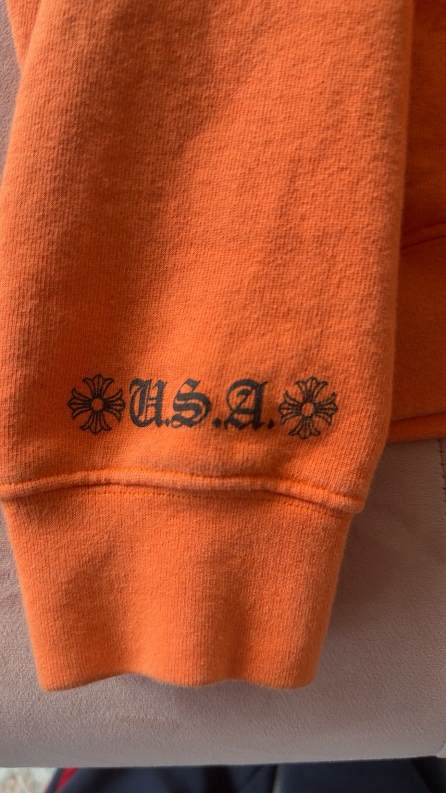 Chrome Hearts Orange Chrome Hearts Vines Dagger Hoodie Size US M / EU 48-50 / 2 - 4 Thumbnail