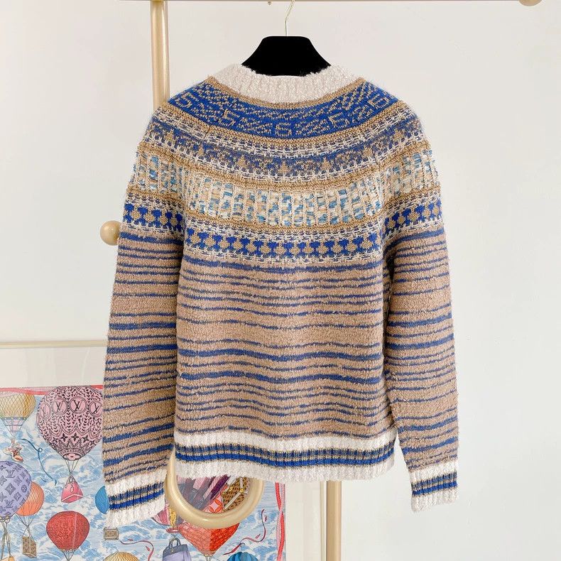 Chanel Chanel Letter embroidery Byzantine style knitted long sleev Size XS / US 0-2 / IT 36-38 - 2 Thumbnail
