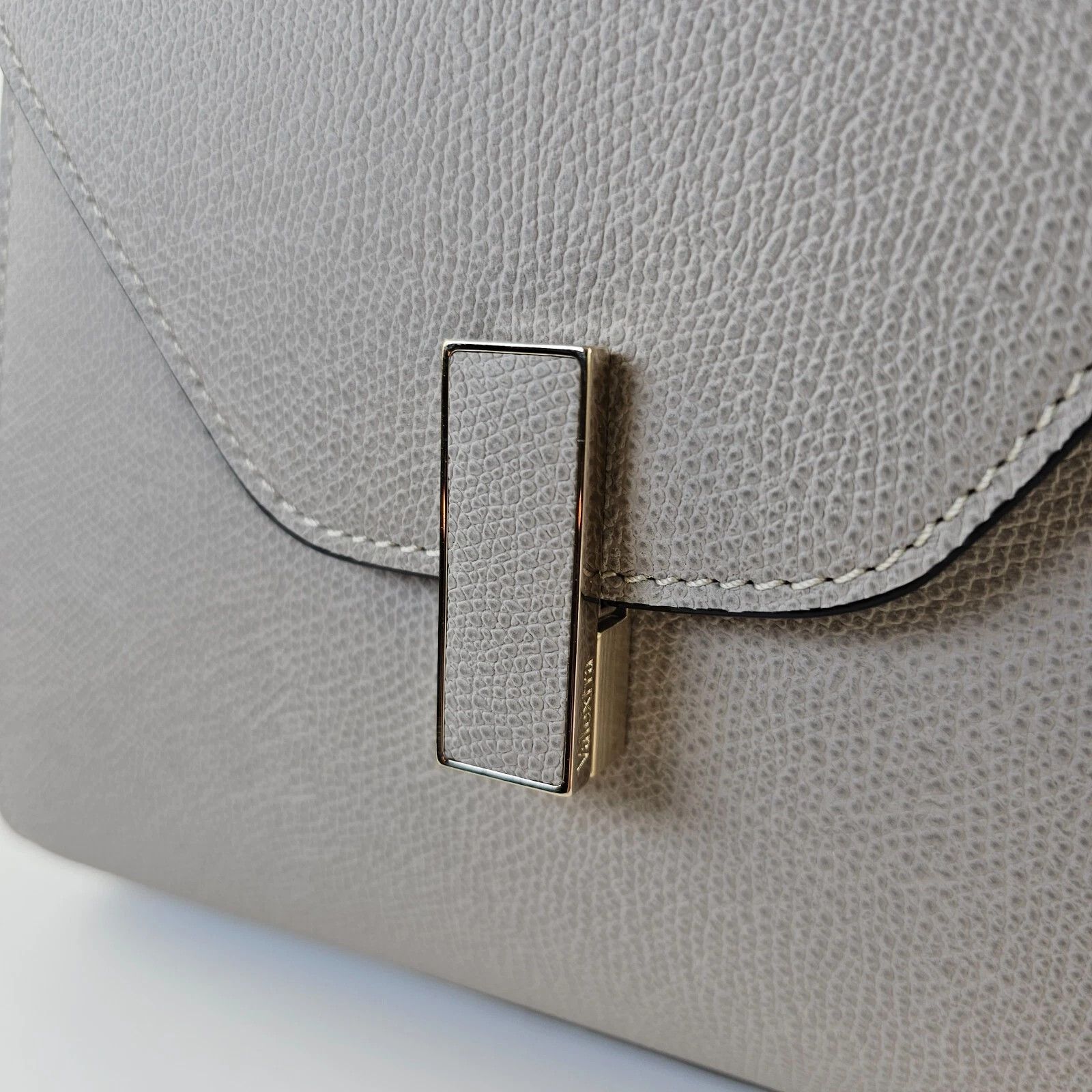 Valextra VALEXTRA Iside Mini Nude Leather Top Handle Bag New Size ONE SIZE - 5 Thumbnail