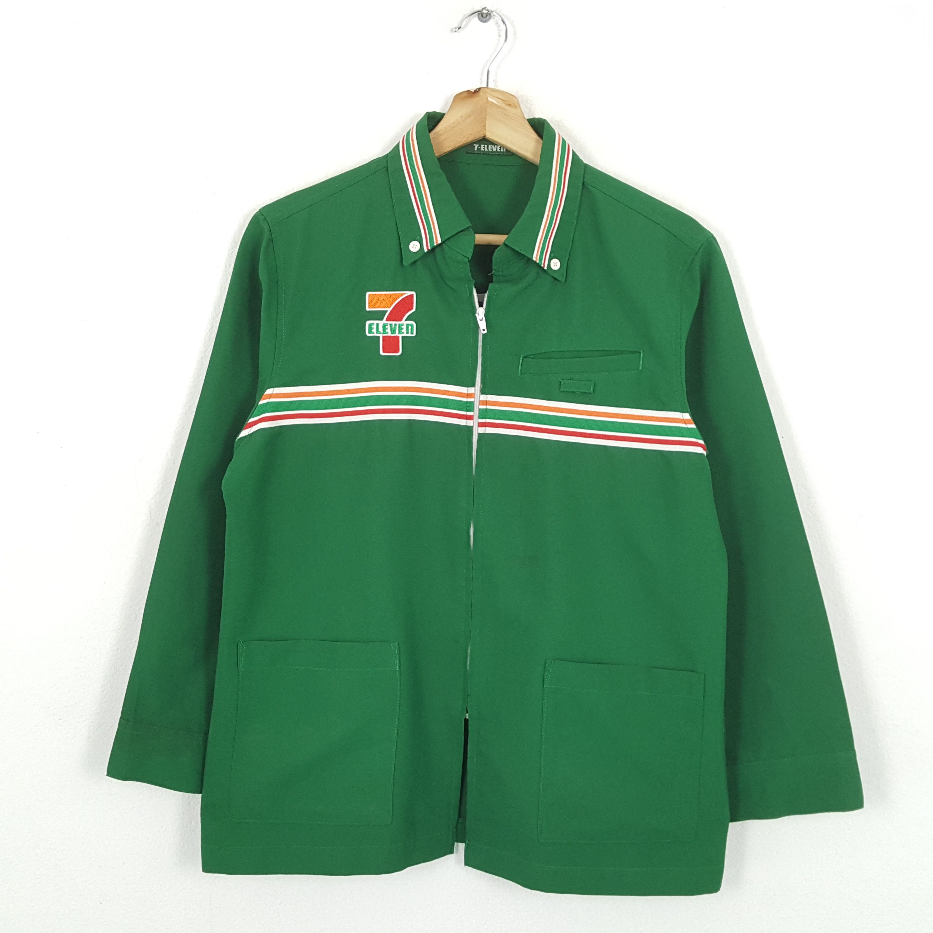 Japanese Brand × Vintage Vintage 7-ELEVEn Japanese Workers Uniform Jacket Size US S / EU 44-46 / 1 - 3 Thumbnail