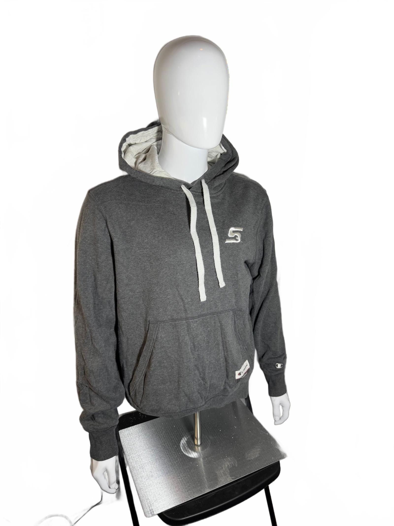 Champion Champion Men’s Grey Hoodie with White Accents Size US M / EU 48-50 / 2 - 2 Thumbnail