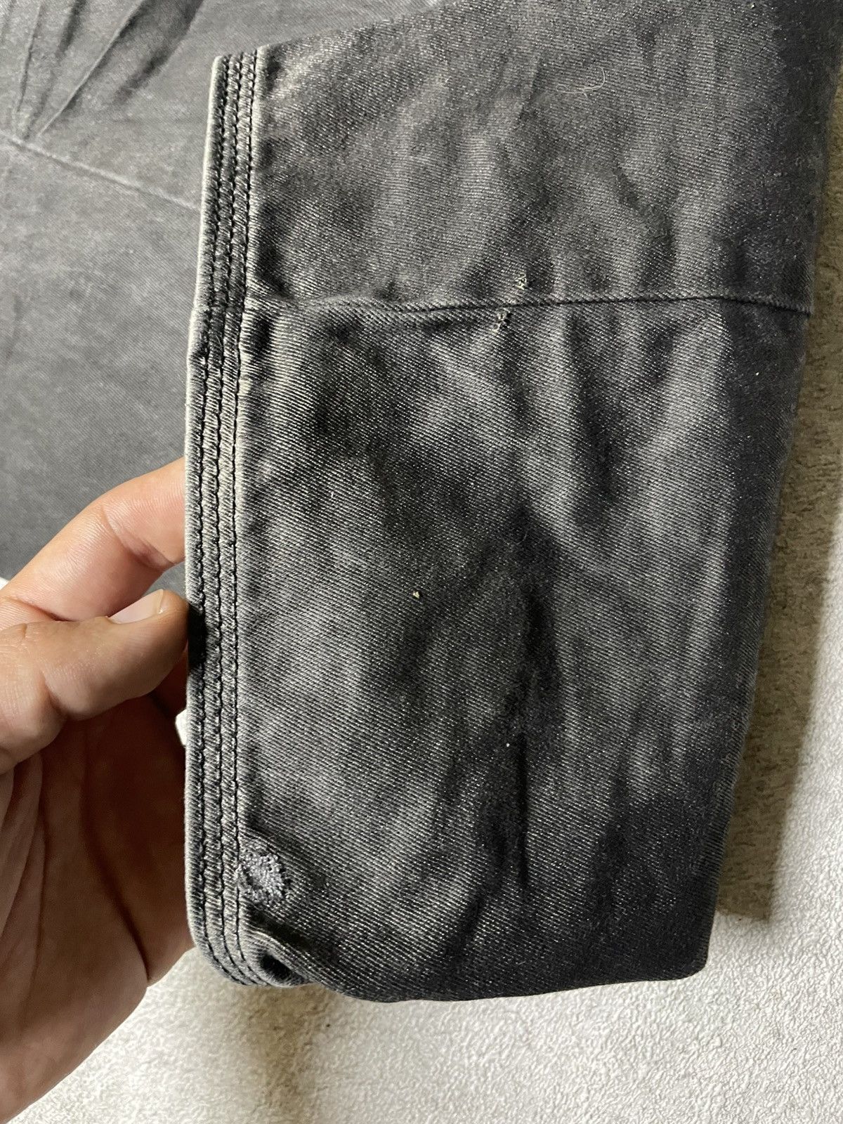 Allsaints Skull Allsaints Rick Owens Style Drop Crotch Jeans Size US 32 / EU 48 - 17 Thumbnail