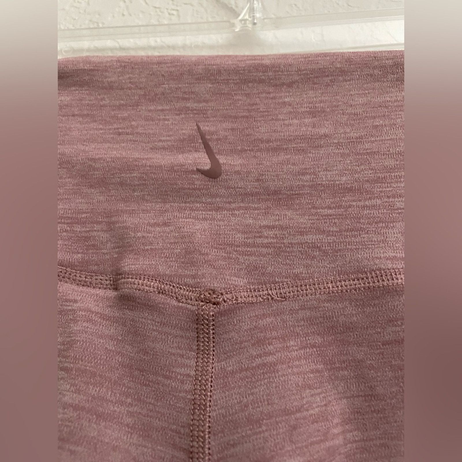 Nike Nike Yoga Leggings Luxe High Waisted 7/8 Training Women L Size 26" / US 2 / IT 38 - 4 Thumbnail