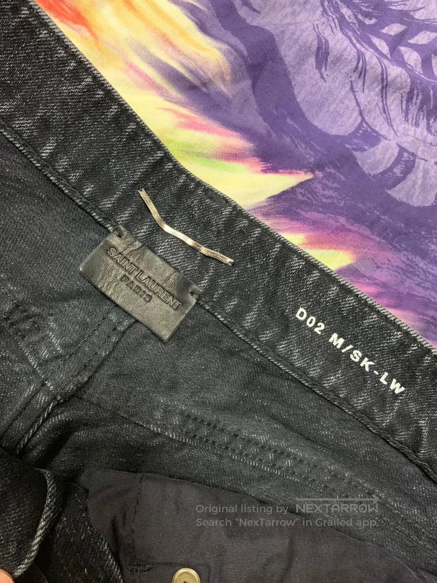 Saint Laurent Paris Saint Laurent D02 One-Cut Jeans Size 29. Size US 29 - 6 Thumbnail