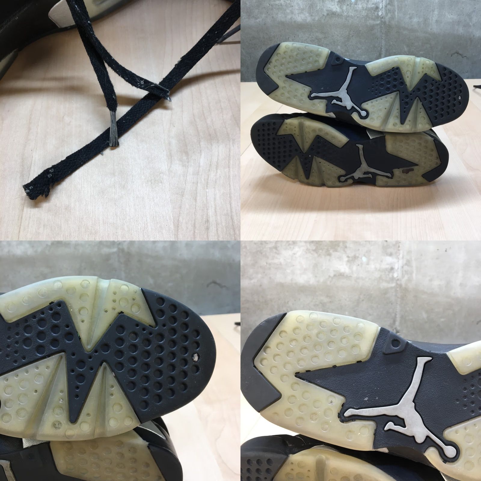 Jordan Brand Nike Jordan 6 Retro Mid Chrome Mens 12 Black Basketball Air DX2836-001 Size US 13 / EU 46 - 9 Thumbnail