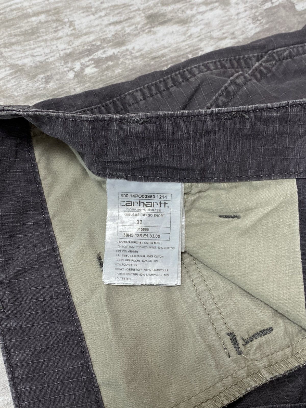 Carhartt × Vintage 👀VINTAGE CARHARTT WIP BERMUDA CARGO SHORTS BAGGY Size US 32 / EU 48 - 6 Thumbnail