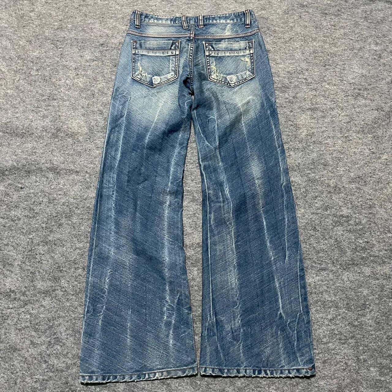 Japanese Brand Flare denim pants Size US 31 - 2 Thumbnail