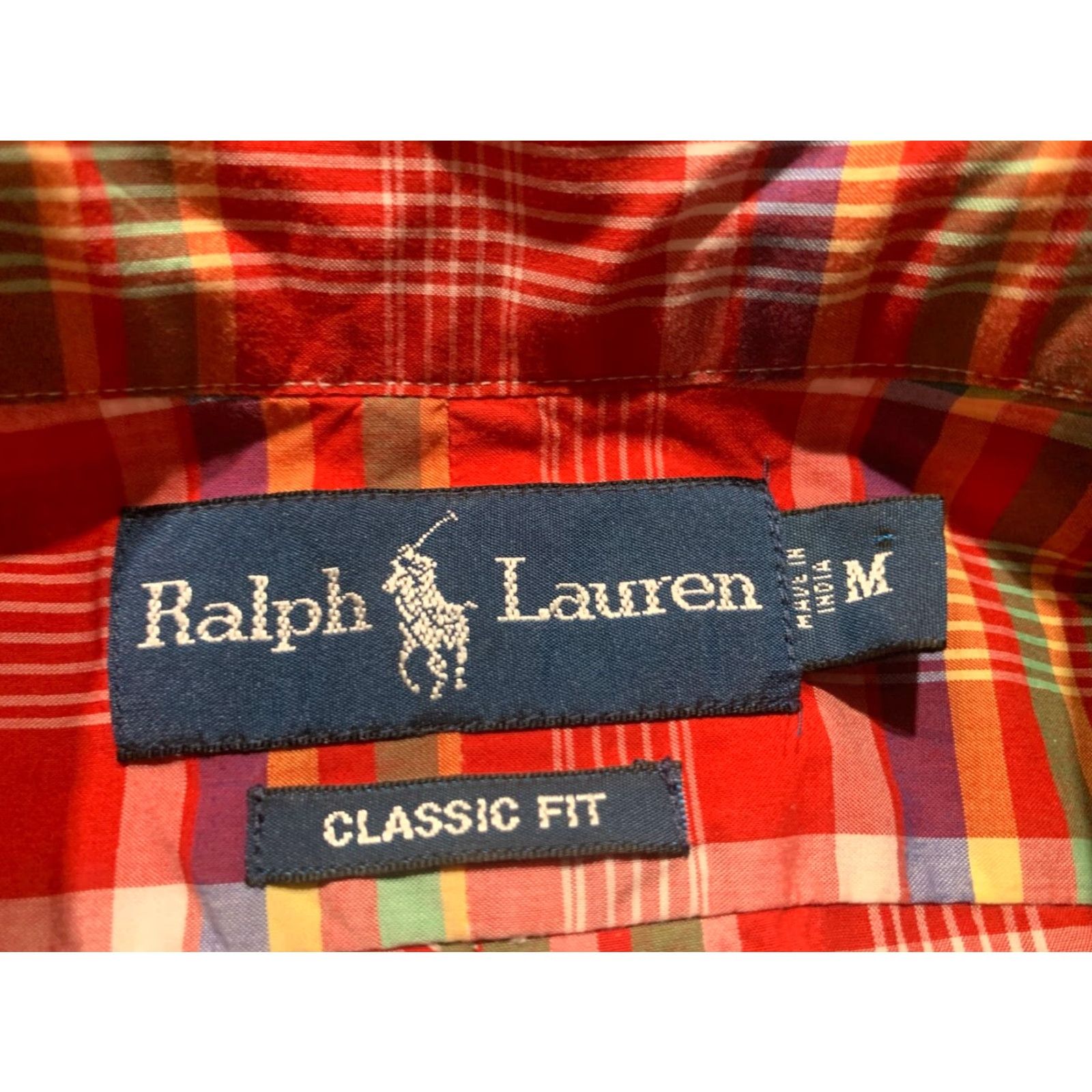 Polo Ralph Lauren Polo Ralph Lauren Plaid Button-Up Shirt Mens Medium Short Sleeve Red Classic Fit Size US M / EU 48-50 / 2 - 7 Thumbnail