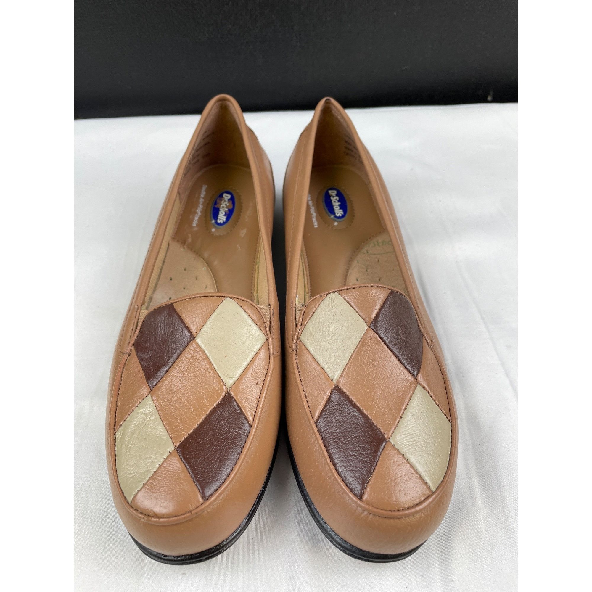 Other Dr Scholls Women's Leather Tan/Multi Shoes, Slip on/ Flats Size US 7.5 / IT 37.5 - 1 Thumbnail