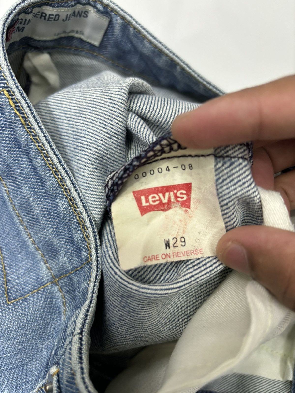 Levi's LEVIS ENGINEERED DISTRESSED SLIM DENIM JEANS Size 26" / US 2 / IT 38 - 8 Thumbnail
